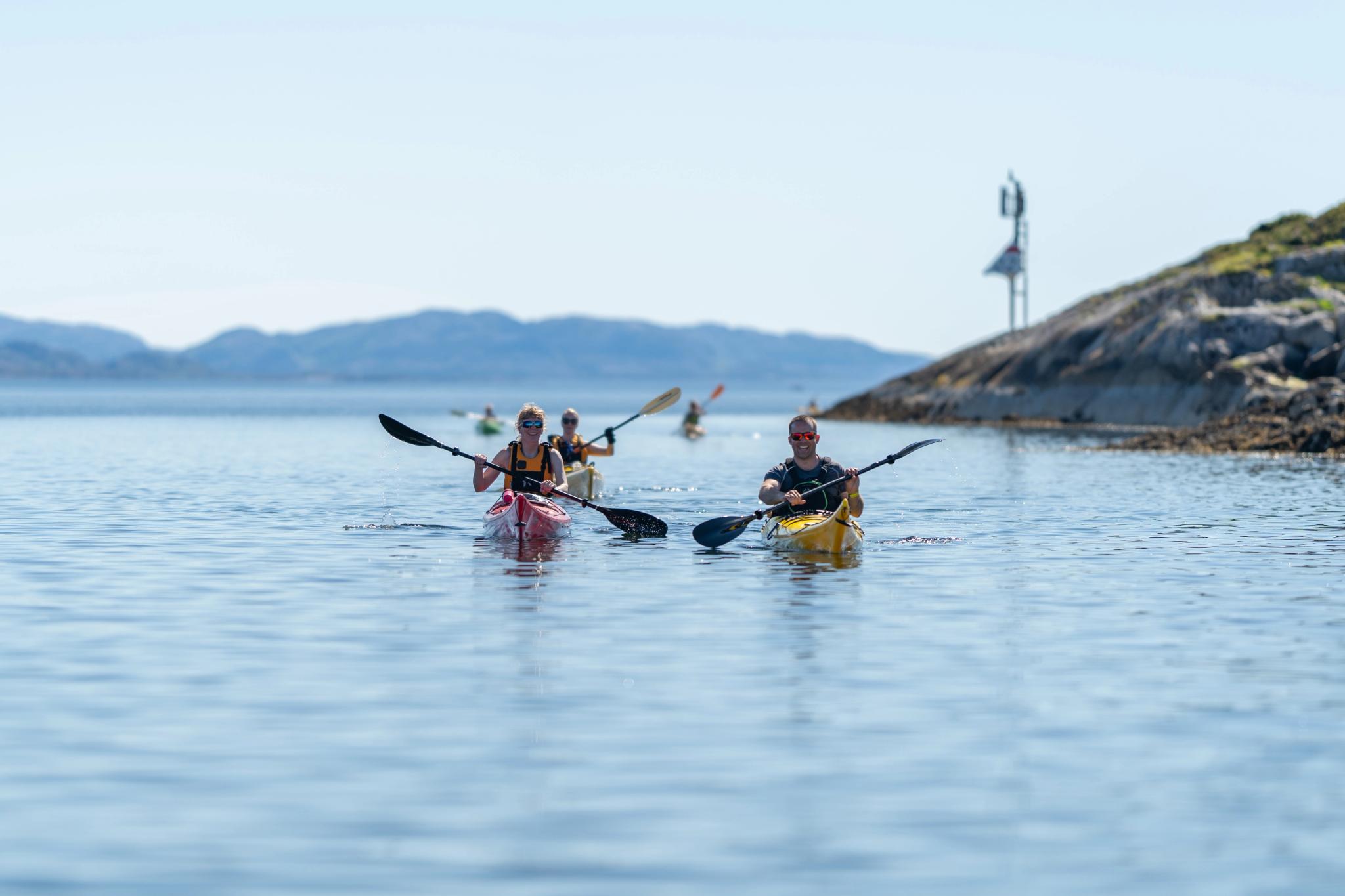 Kajakkpadling i Trøndelag. Explore Ytre Namdal.