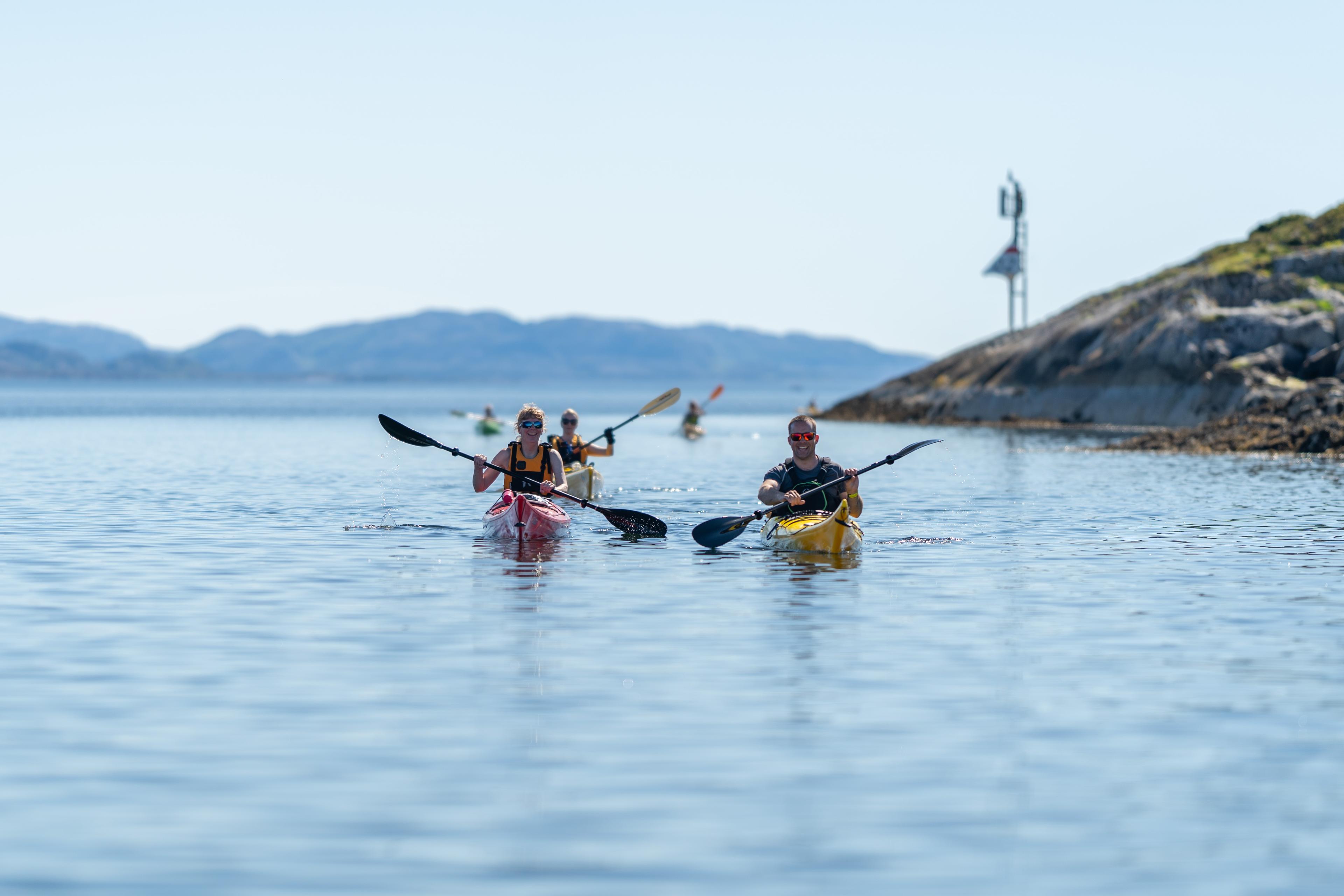Kajakkpadling i Trøndelag. Explore Ytre Namdal.