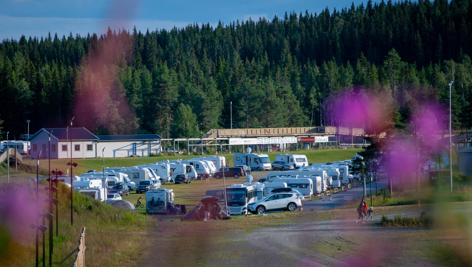 Camping i Lillehammer, Birkebeineren skistadion