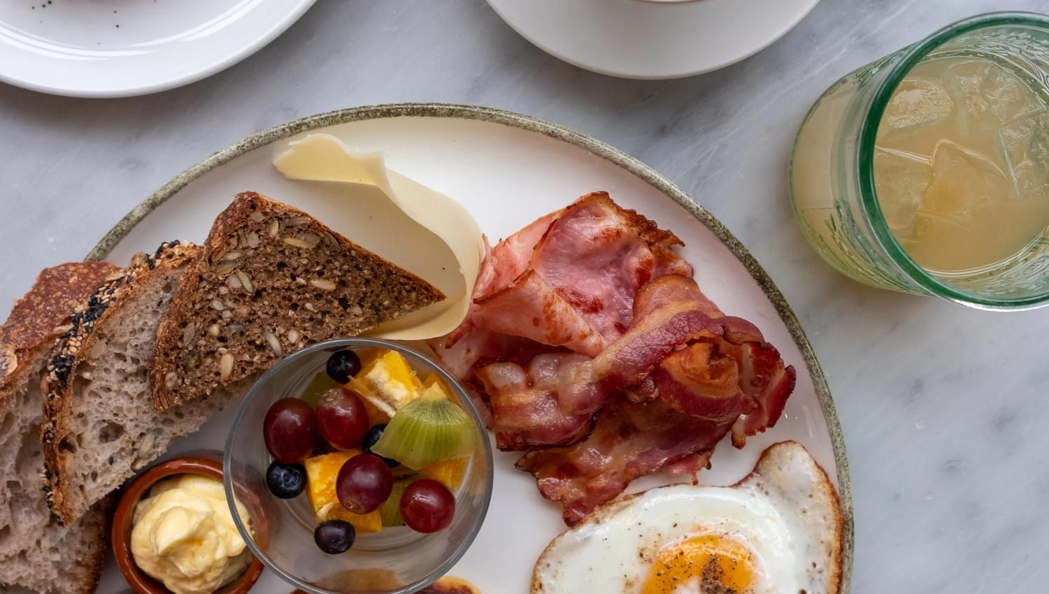 Breakfast plate