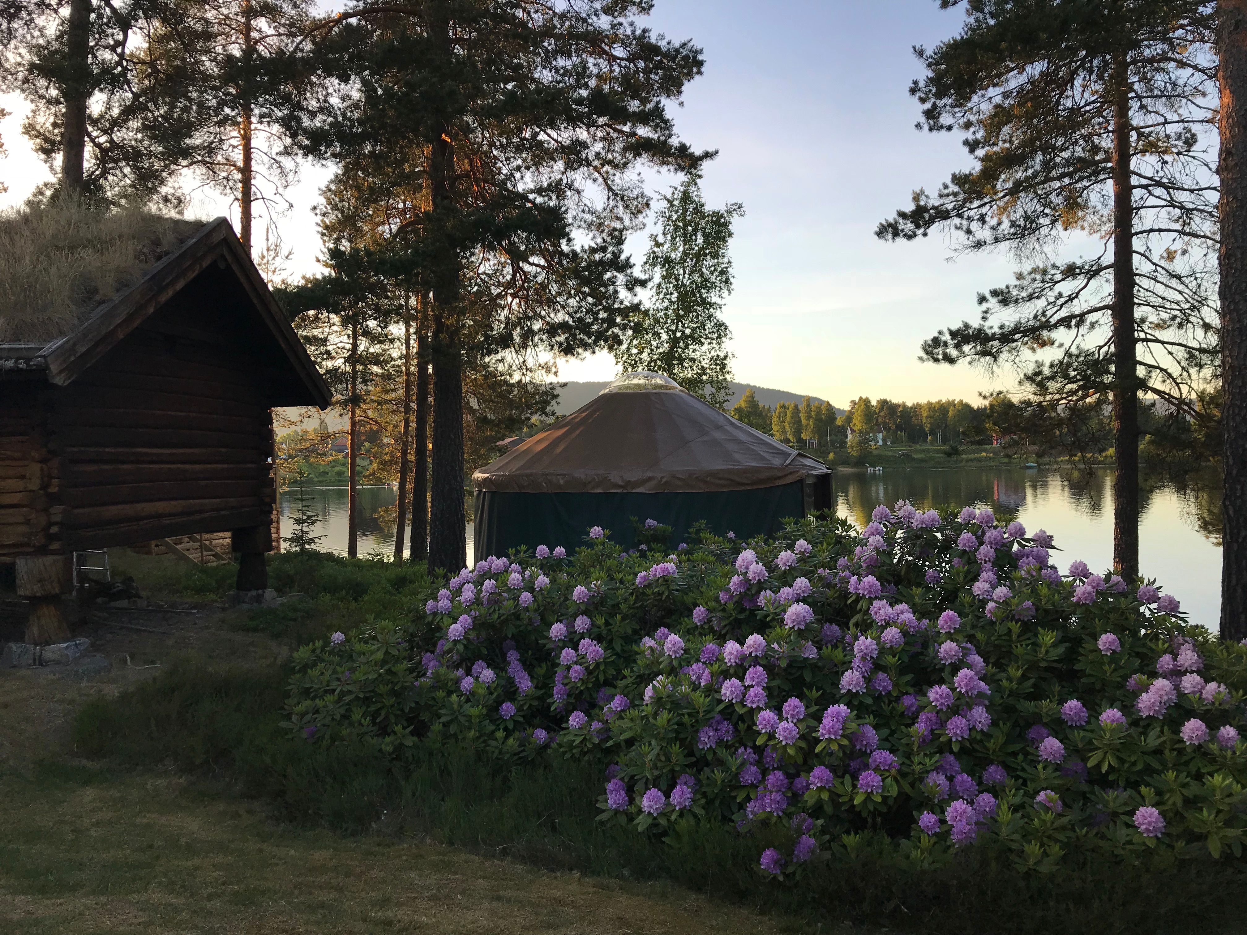 Yurt i Mineralparken