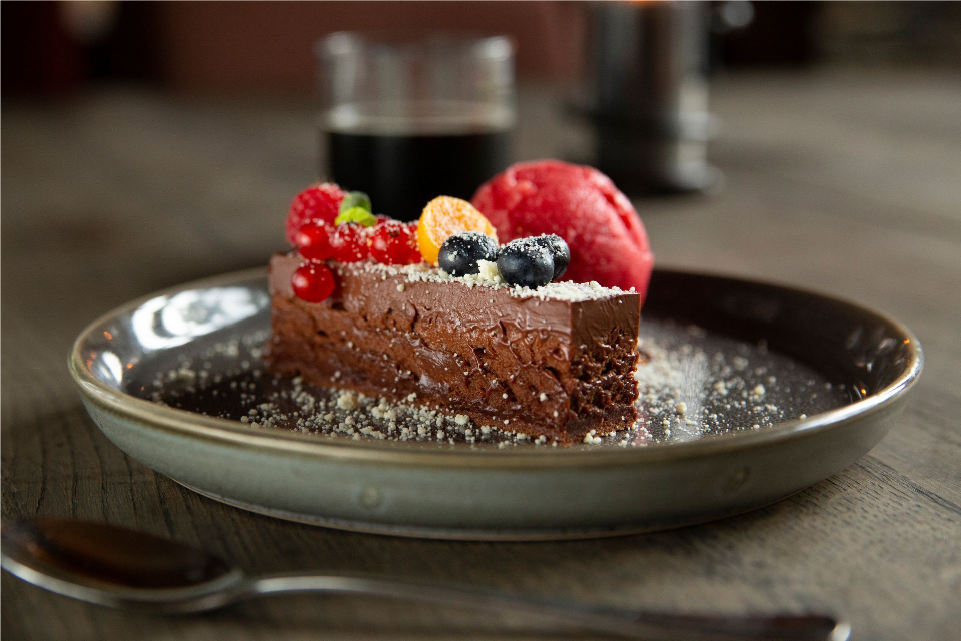 Flåmstova Restaurant Sjokoladekake