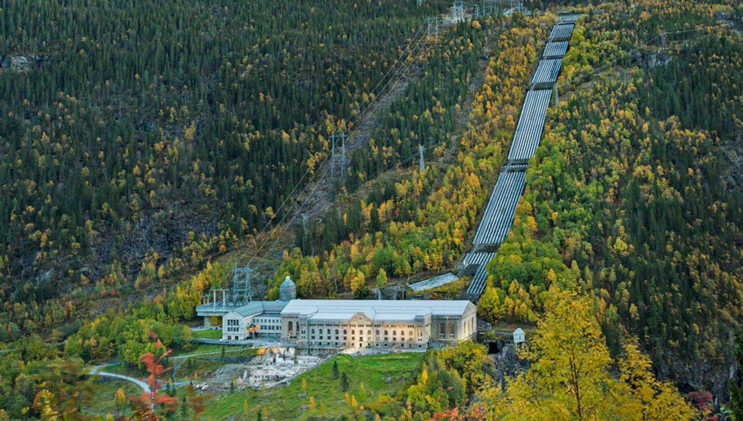 Industriarbeidermuseum om høsten