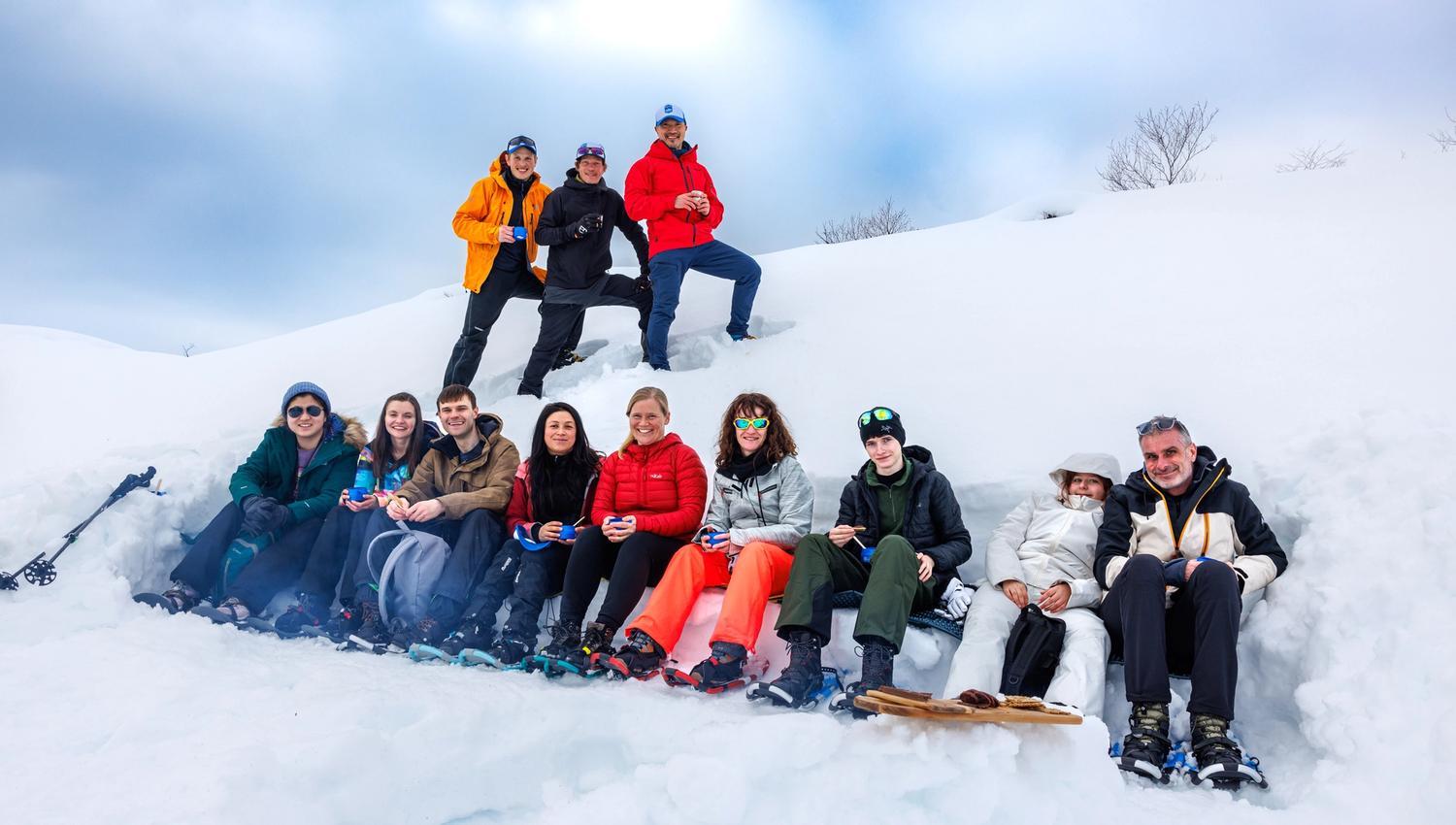 Snowshoe Hiking with Norway Mountain Guides