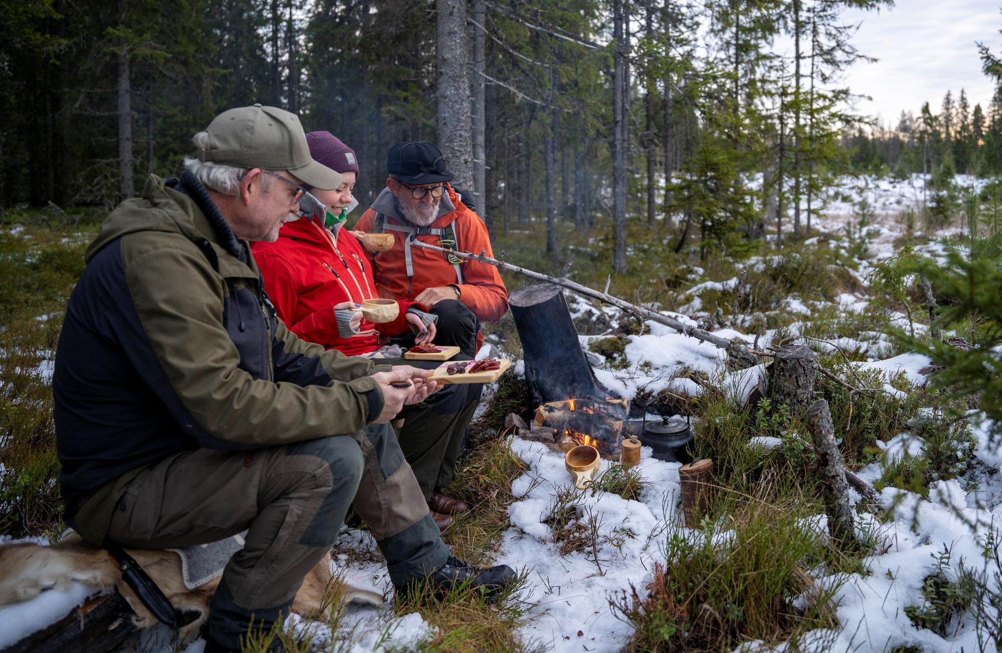 Elgsafari med bil Finnskogen Adventures