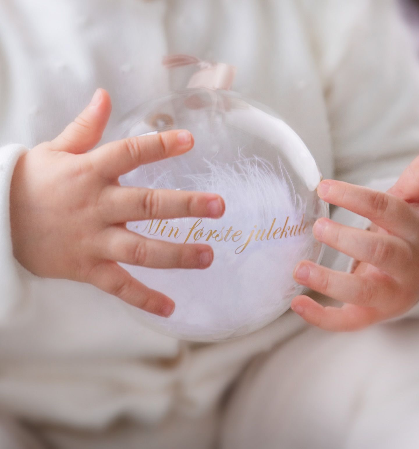 Min første julekule Magnor Glassverk