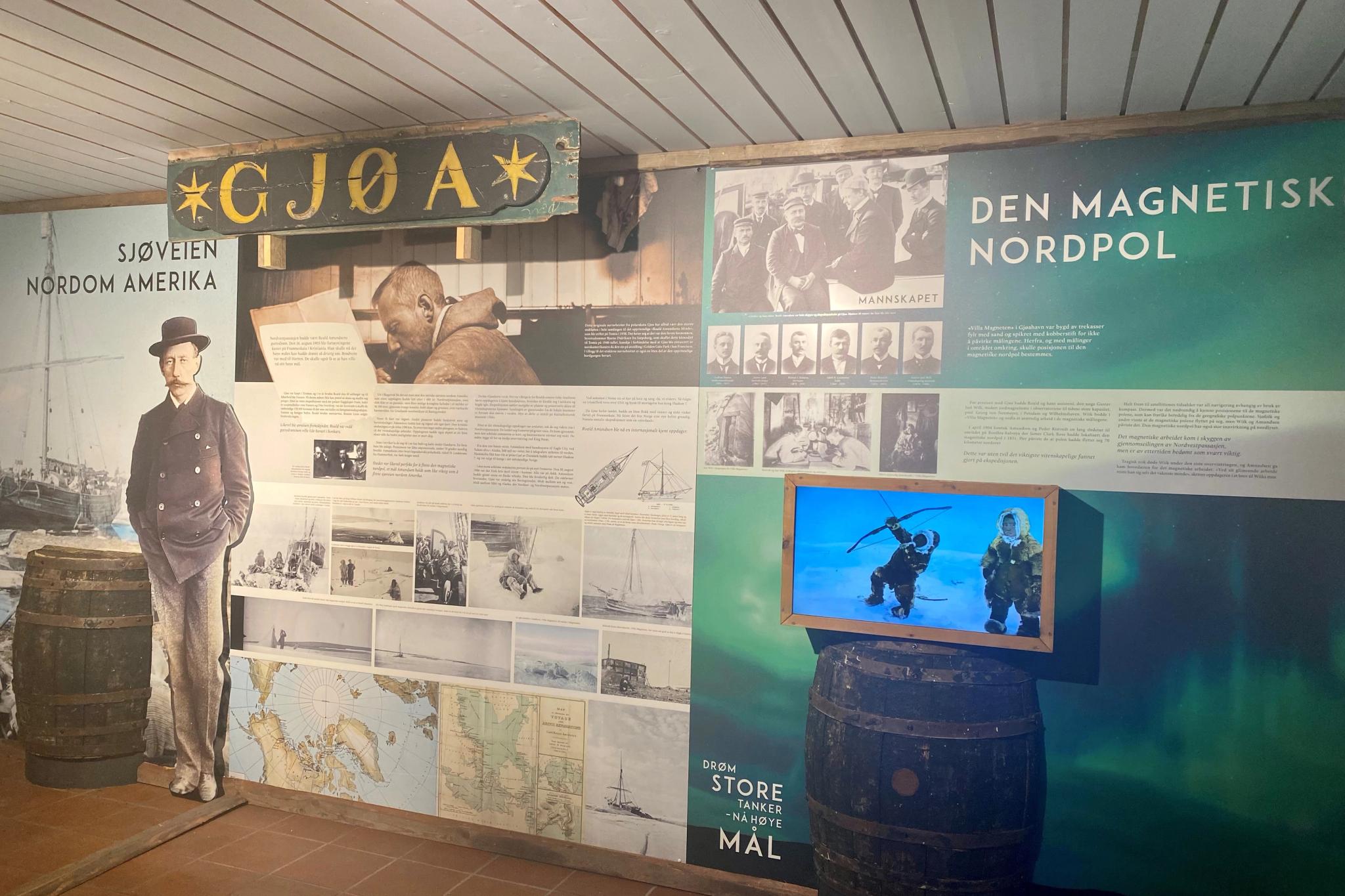 Fra utstillingen «Drøm store tanker - nå høye mål»