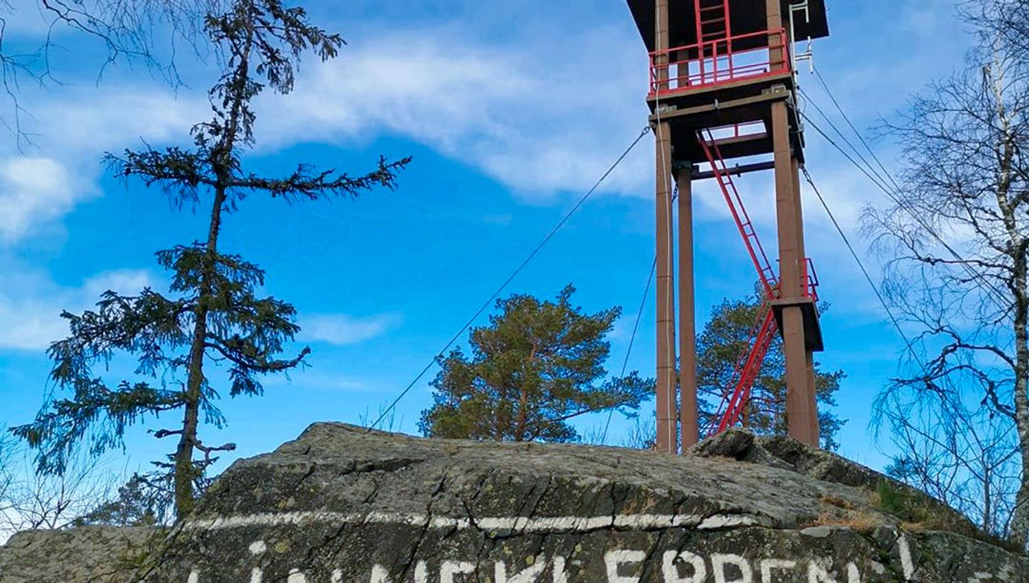 Linnekleppen tekst og tårn