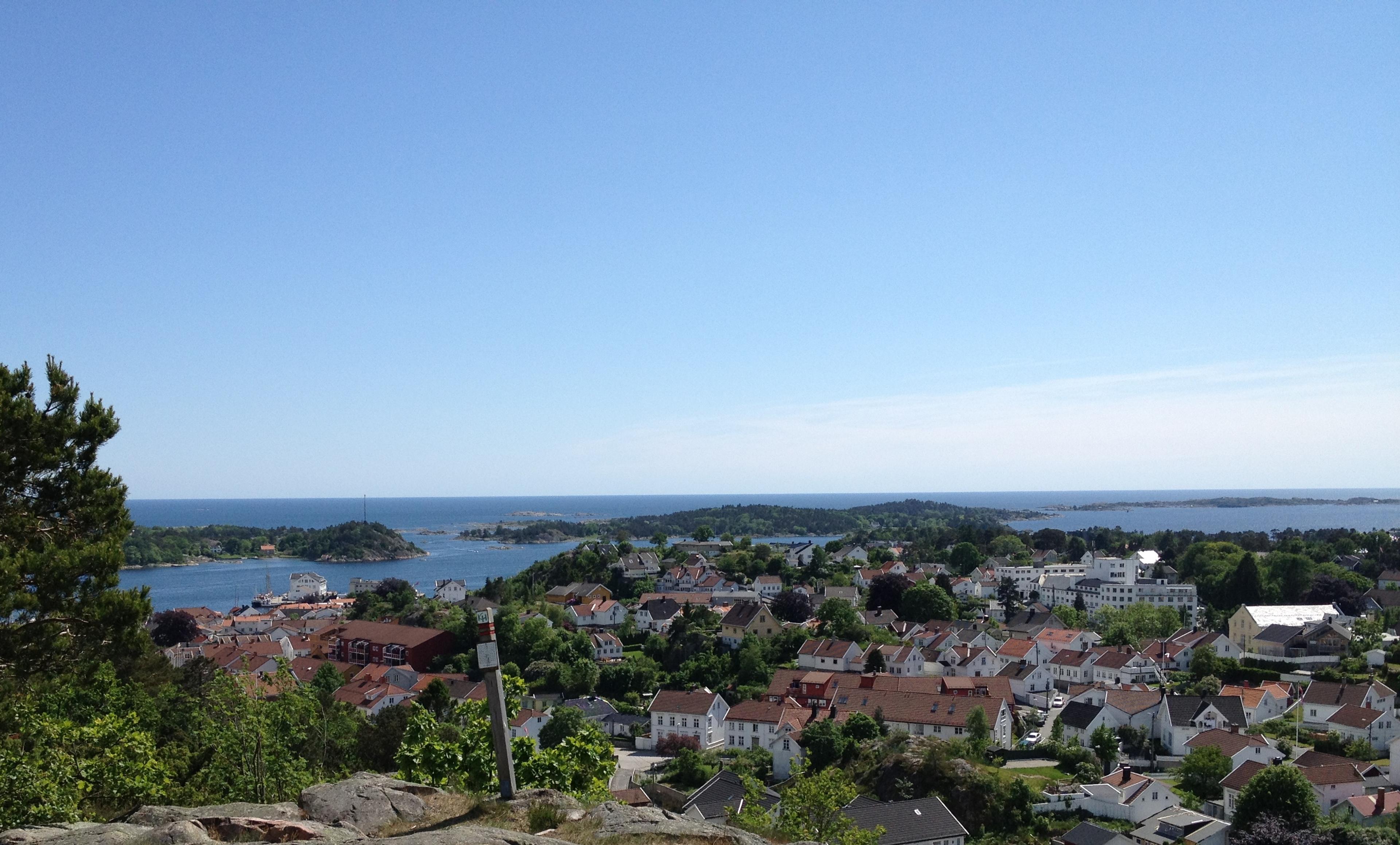 Utsikt fra Fløyheia - Hamsun Ruslespor