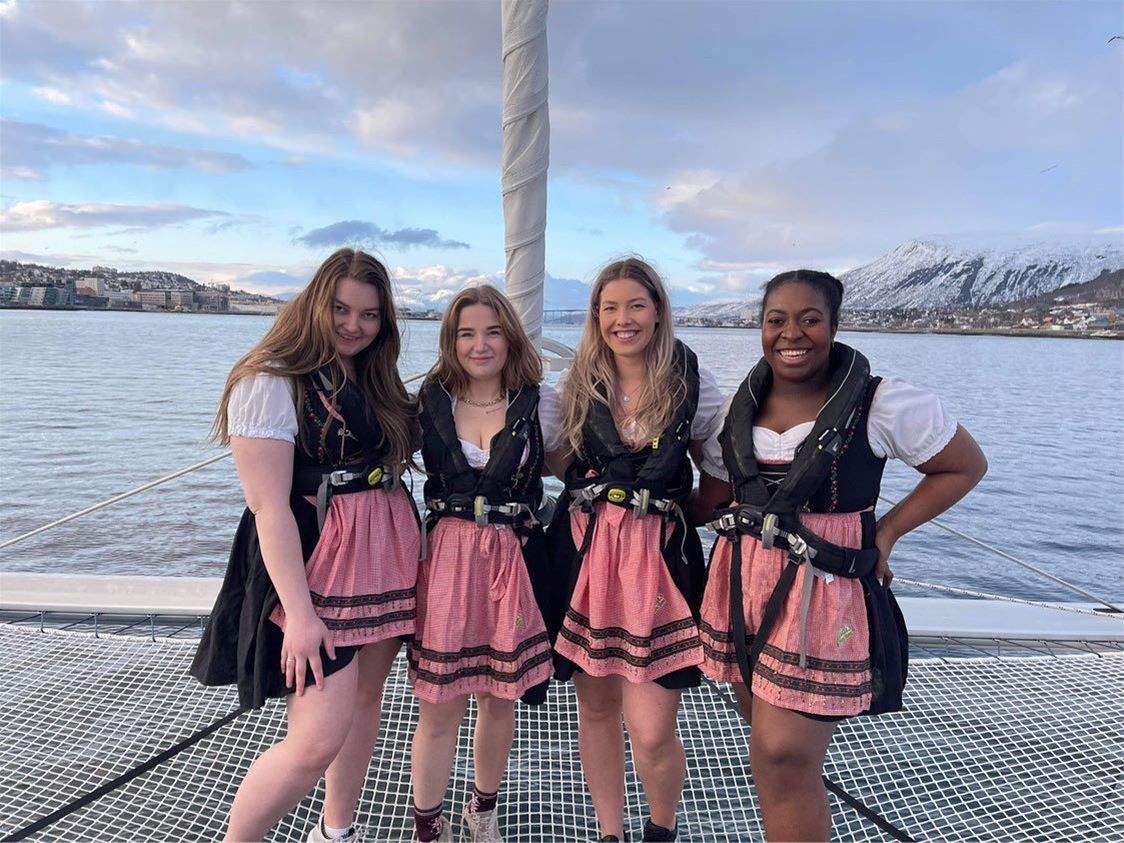 Emplyees at the Tromsø dock