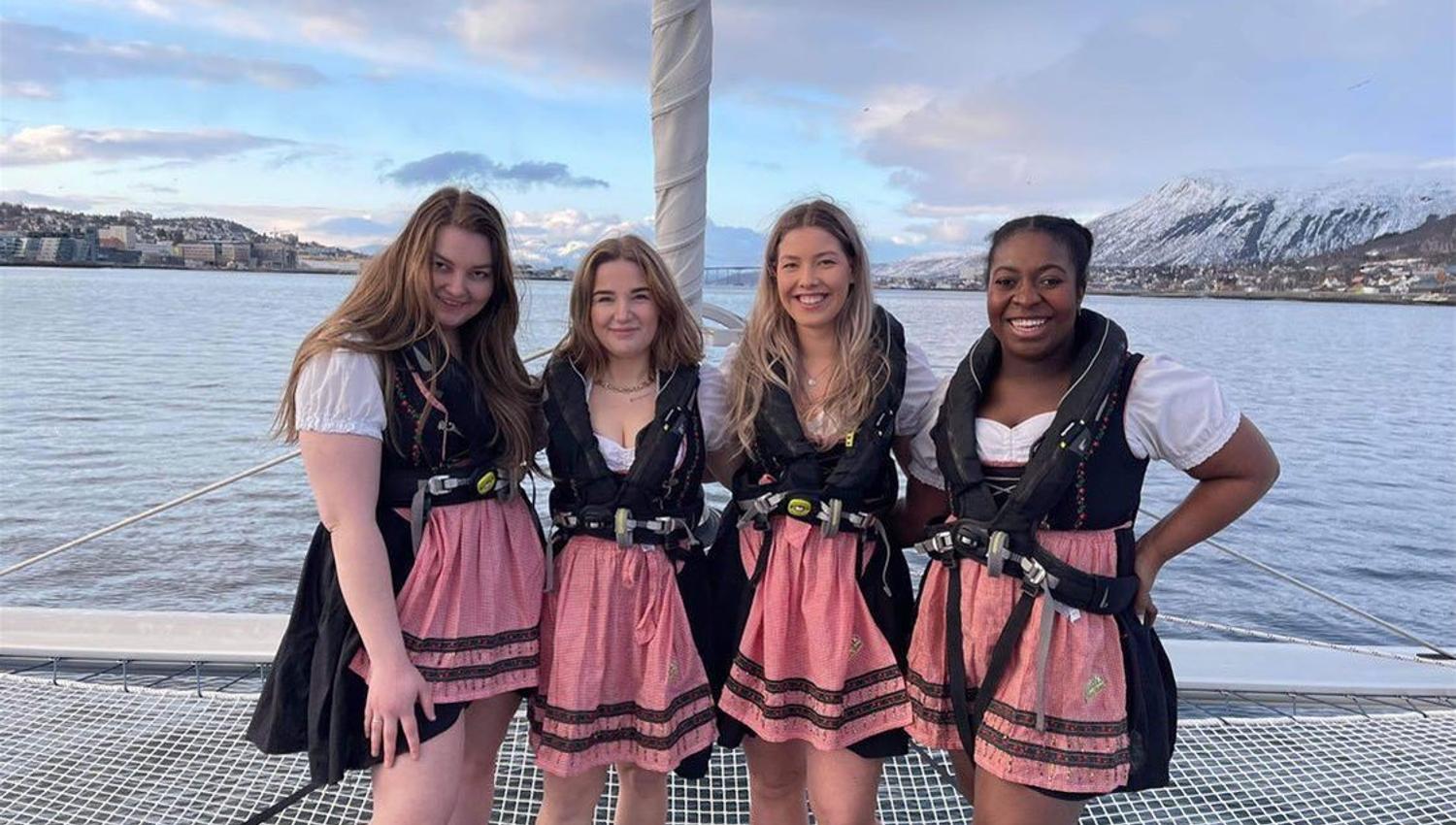 Emplyees at the Tromsø dock