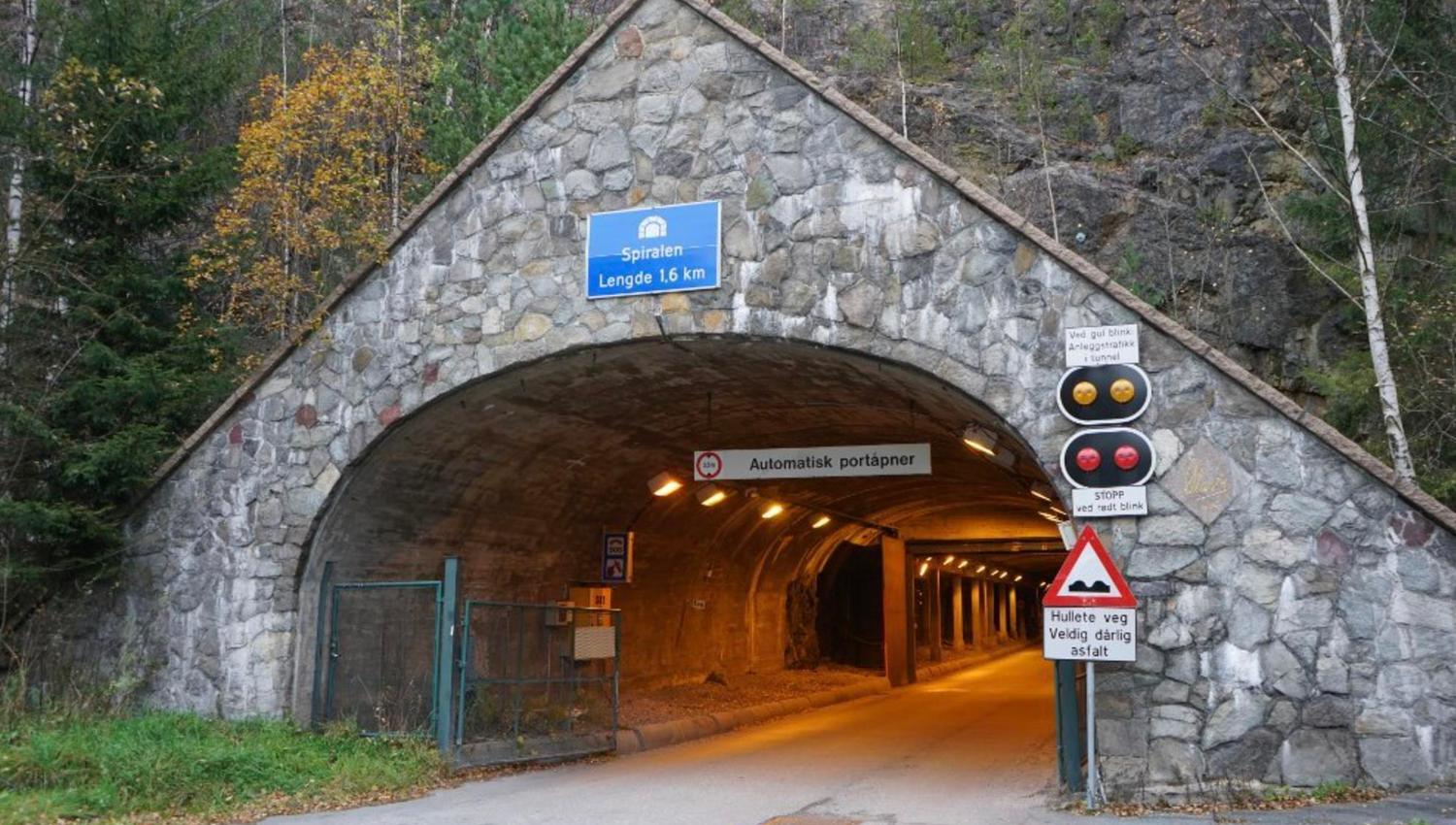Spiralen, tunnel, severdighet, utsiktspunkt