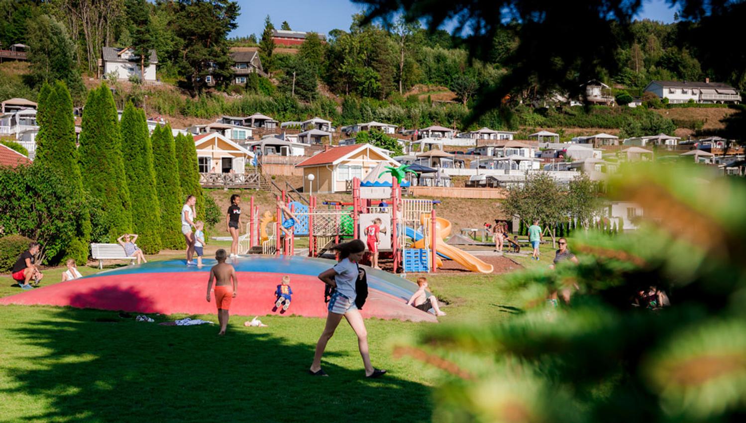 playground at Norsjø Ferieland