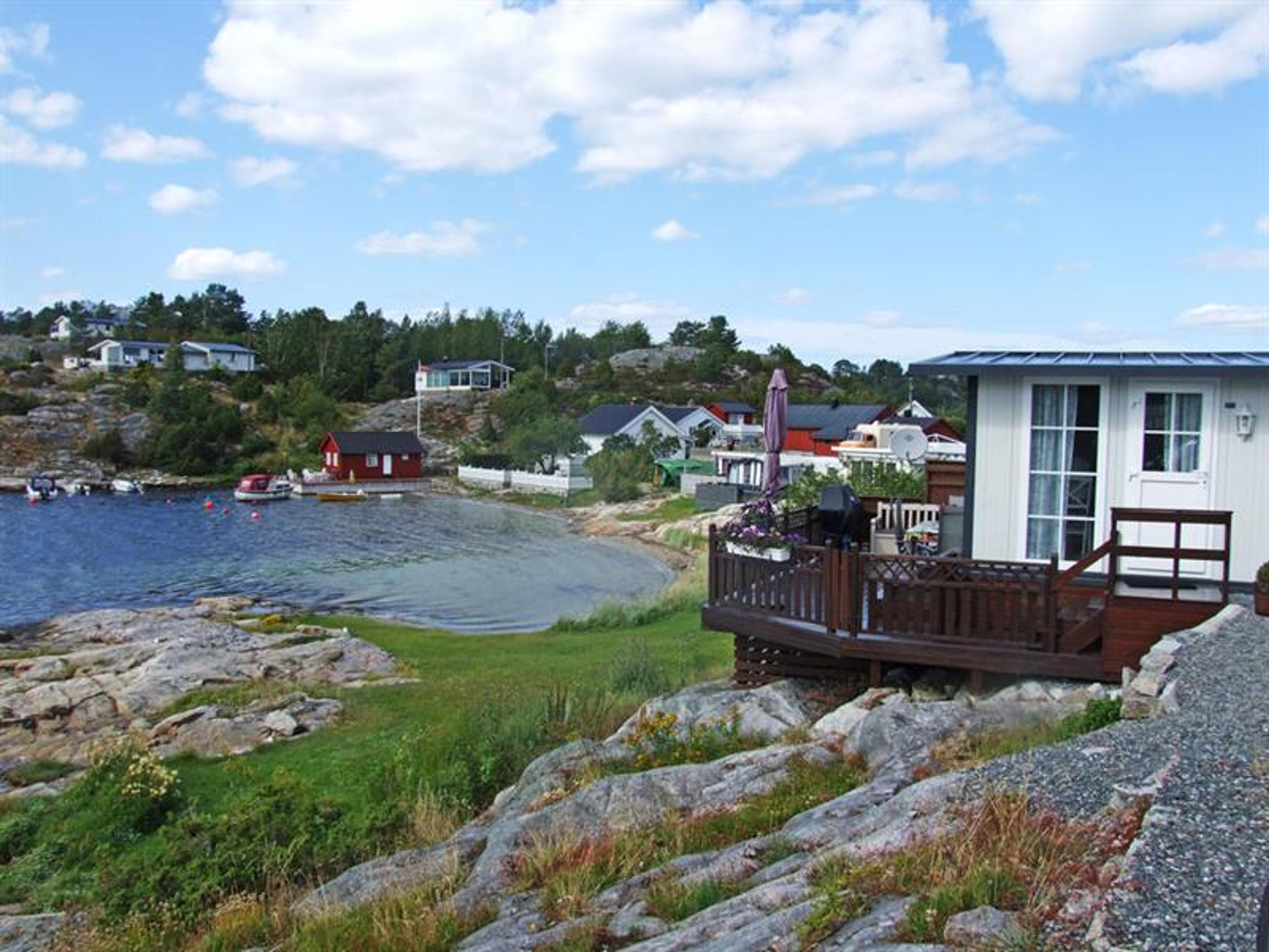 Kjønnøya camping i Bamble kommune.