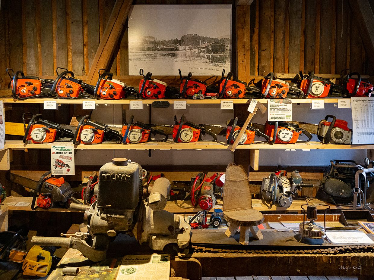 chainsaw that can be bought at Øvre Verket 