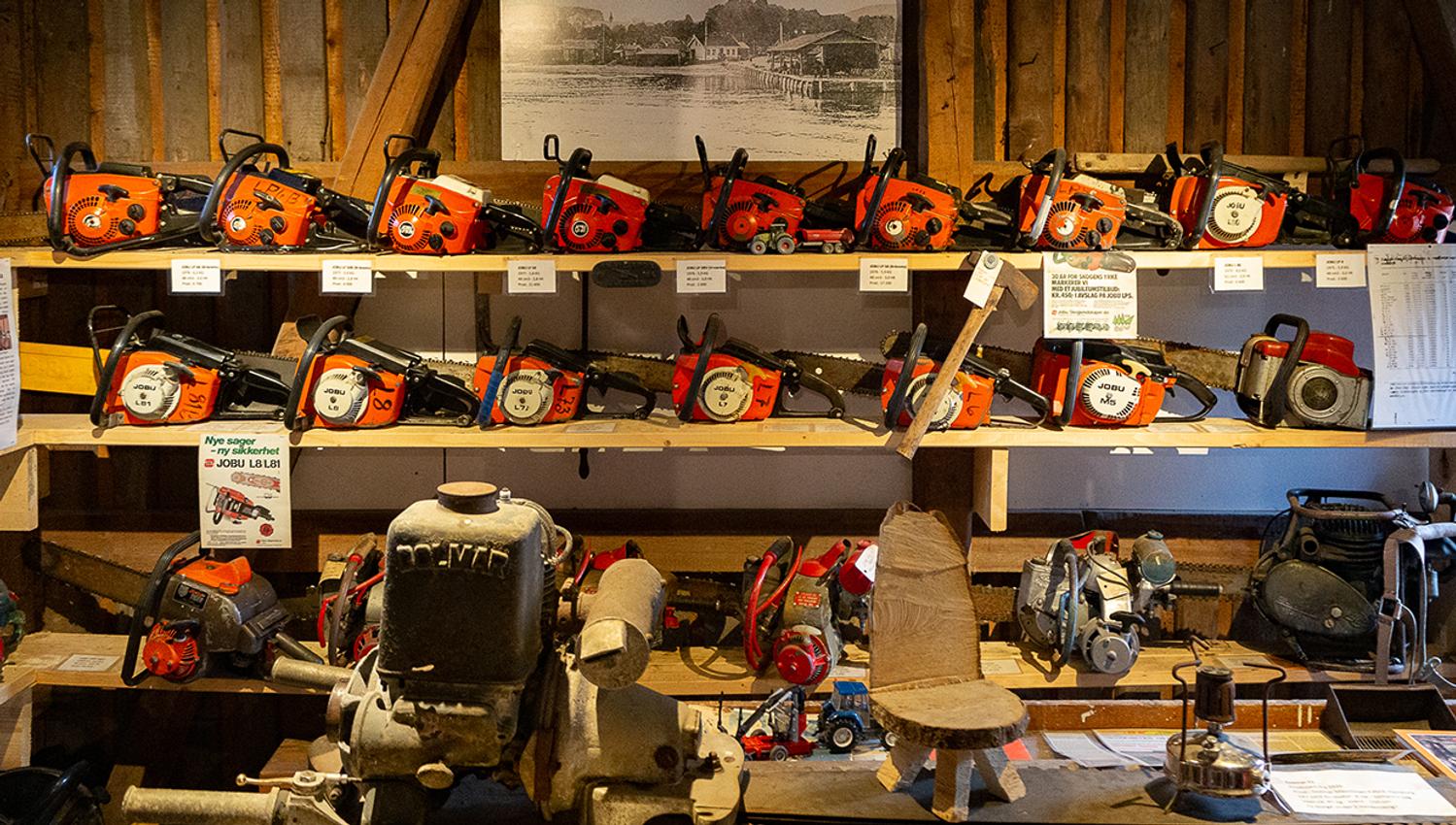 chainsaw that can be bought at Øvre Verket