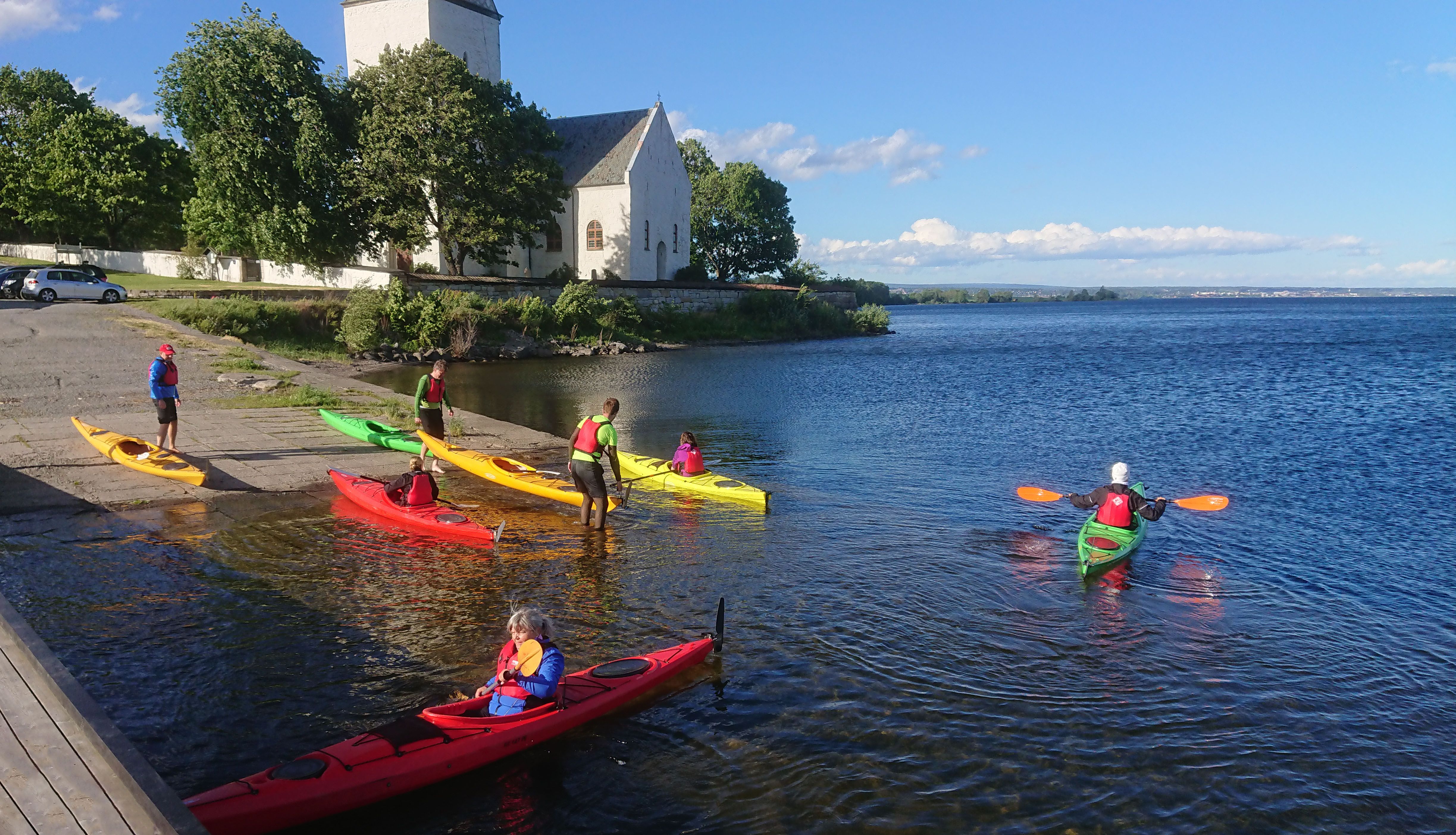 kajakkurs - Infoteket på Helgøya