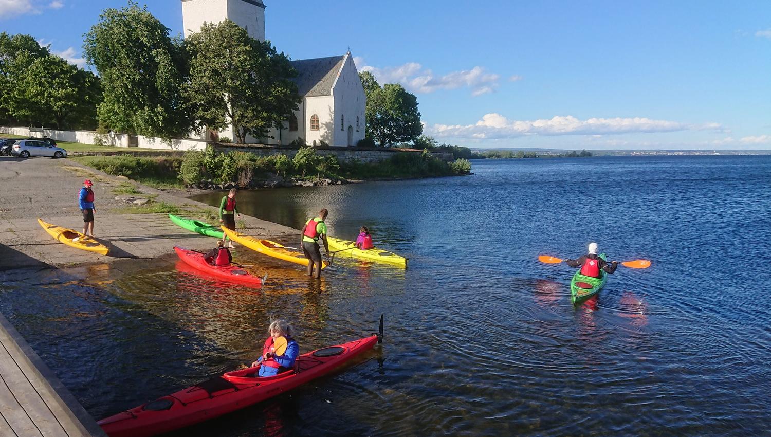 kajakkurs - Infoteket på Helgøya