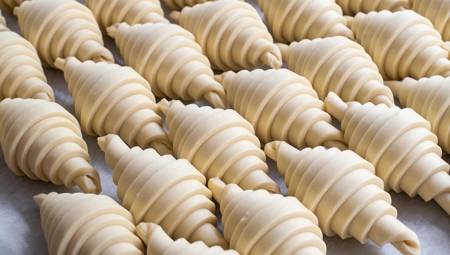 Croissants made to perfection