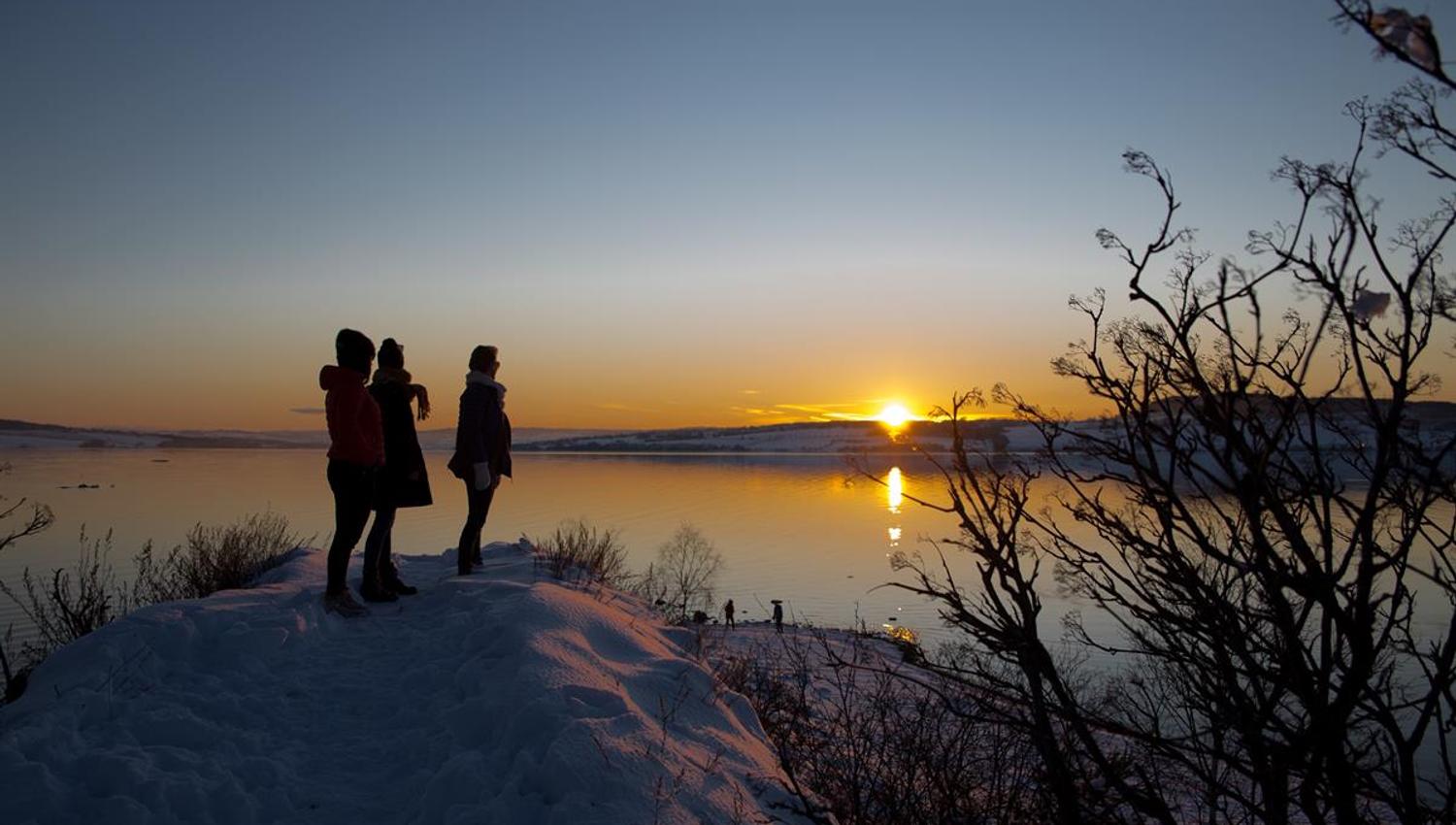 Utsikt fra Geitryggen på Domkirkeodden kveld
