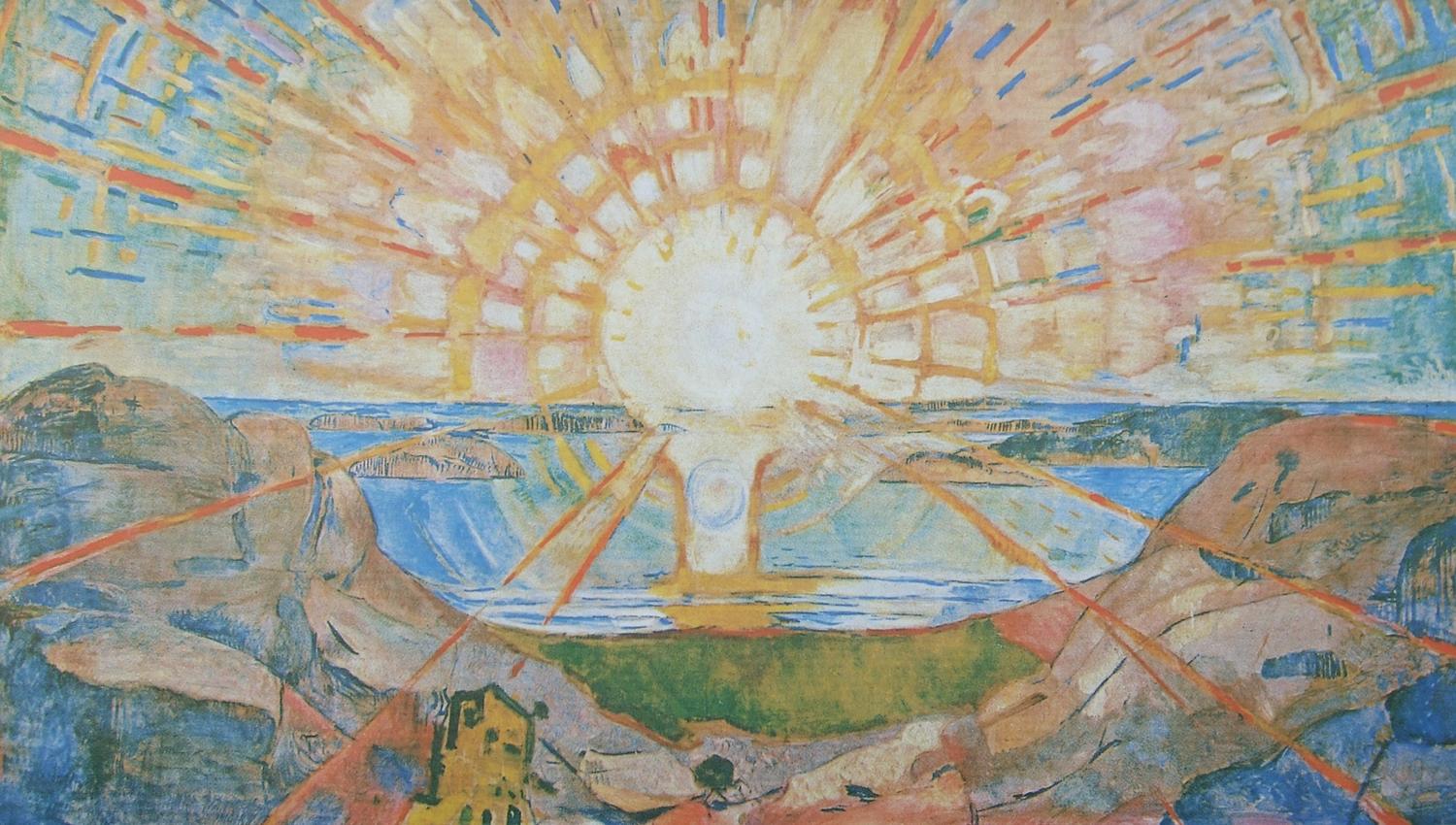 "Solen", et av Munchs største verk.