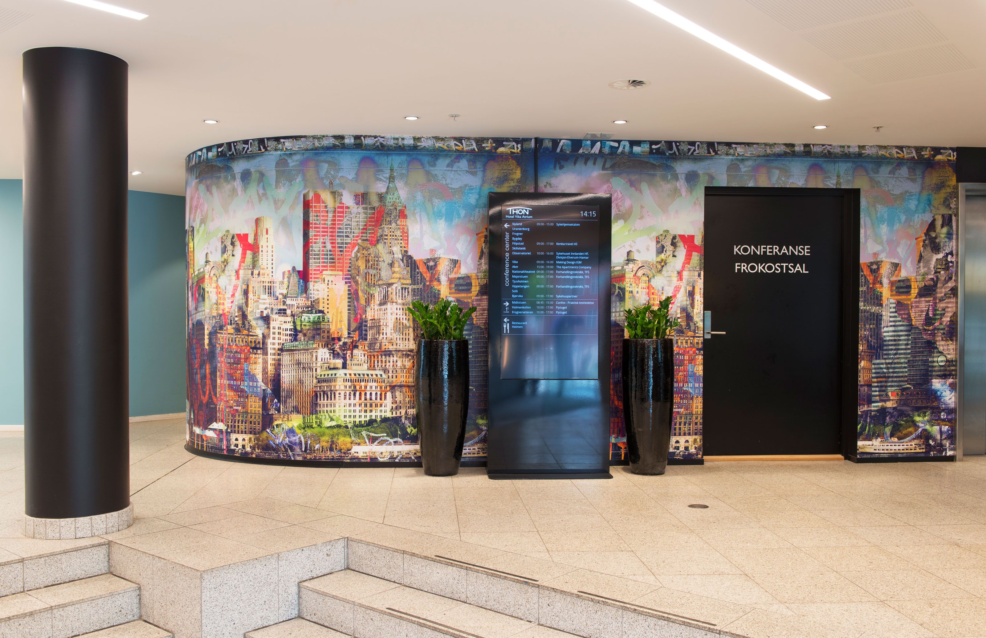 interiør i fellesarealene