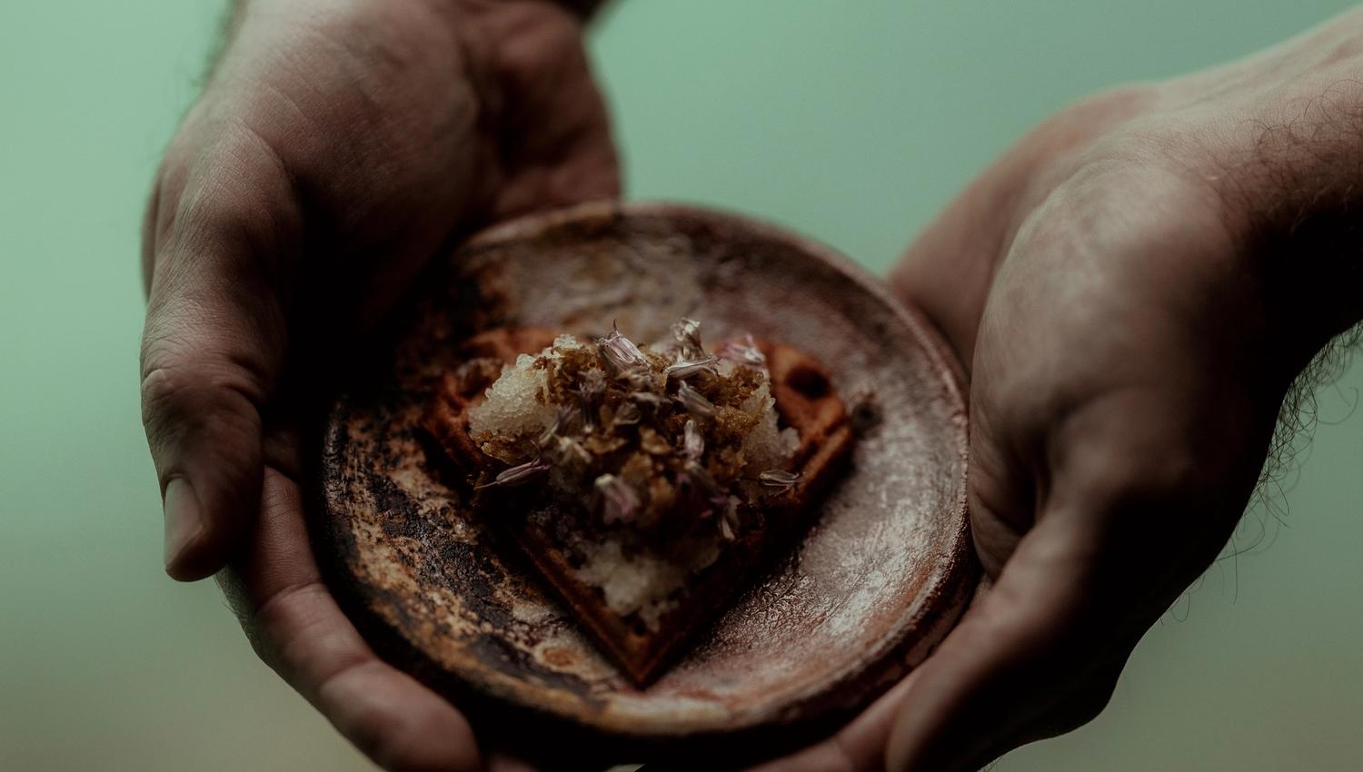 Waffle dish at Under