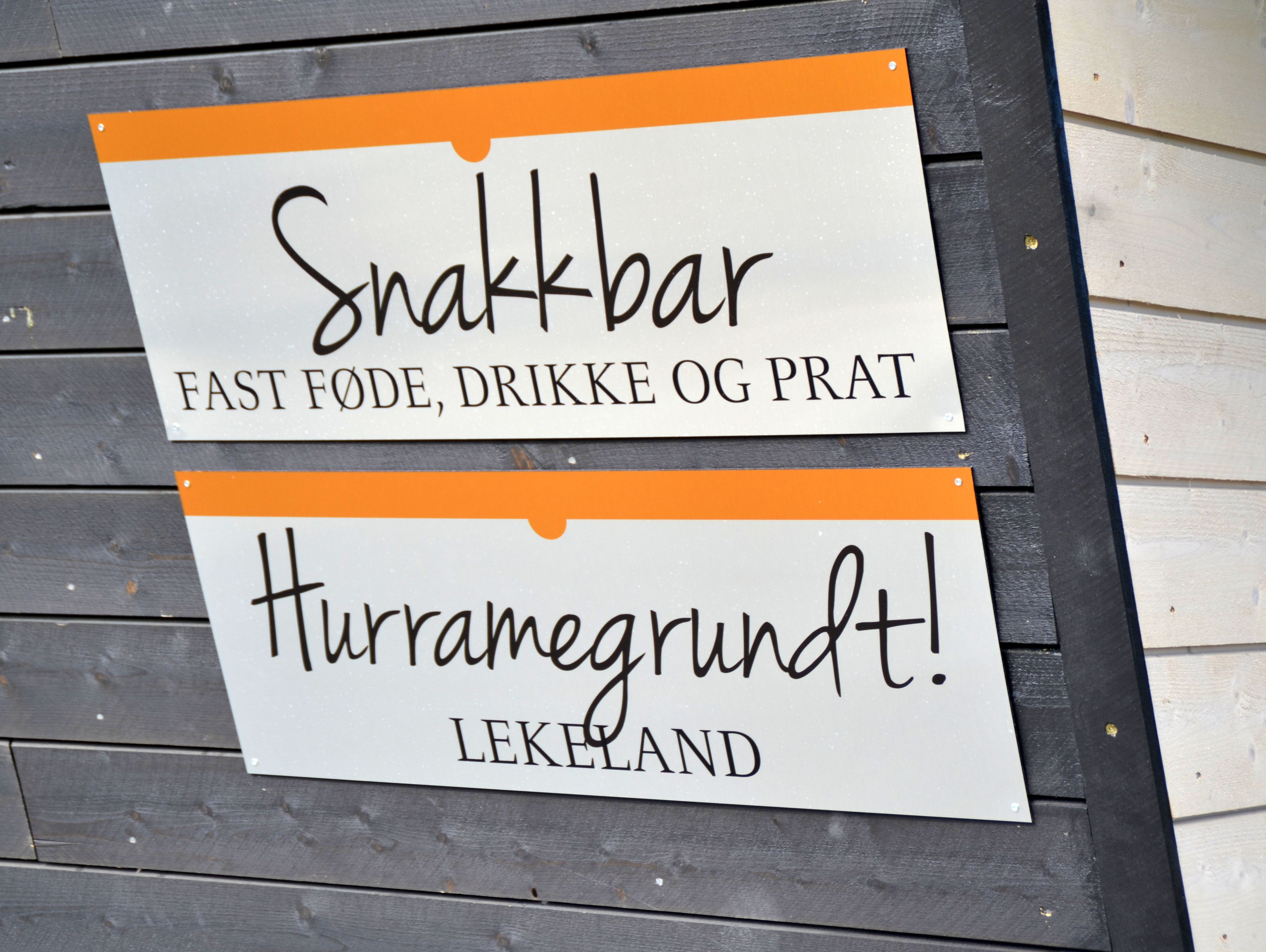 Snakkbar - i aktivitetsbygget