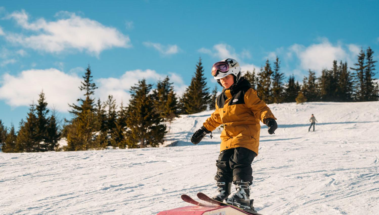 gutt på Lifjell skisenter
