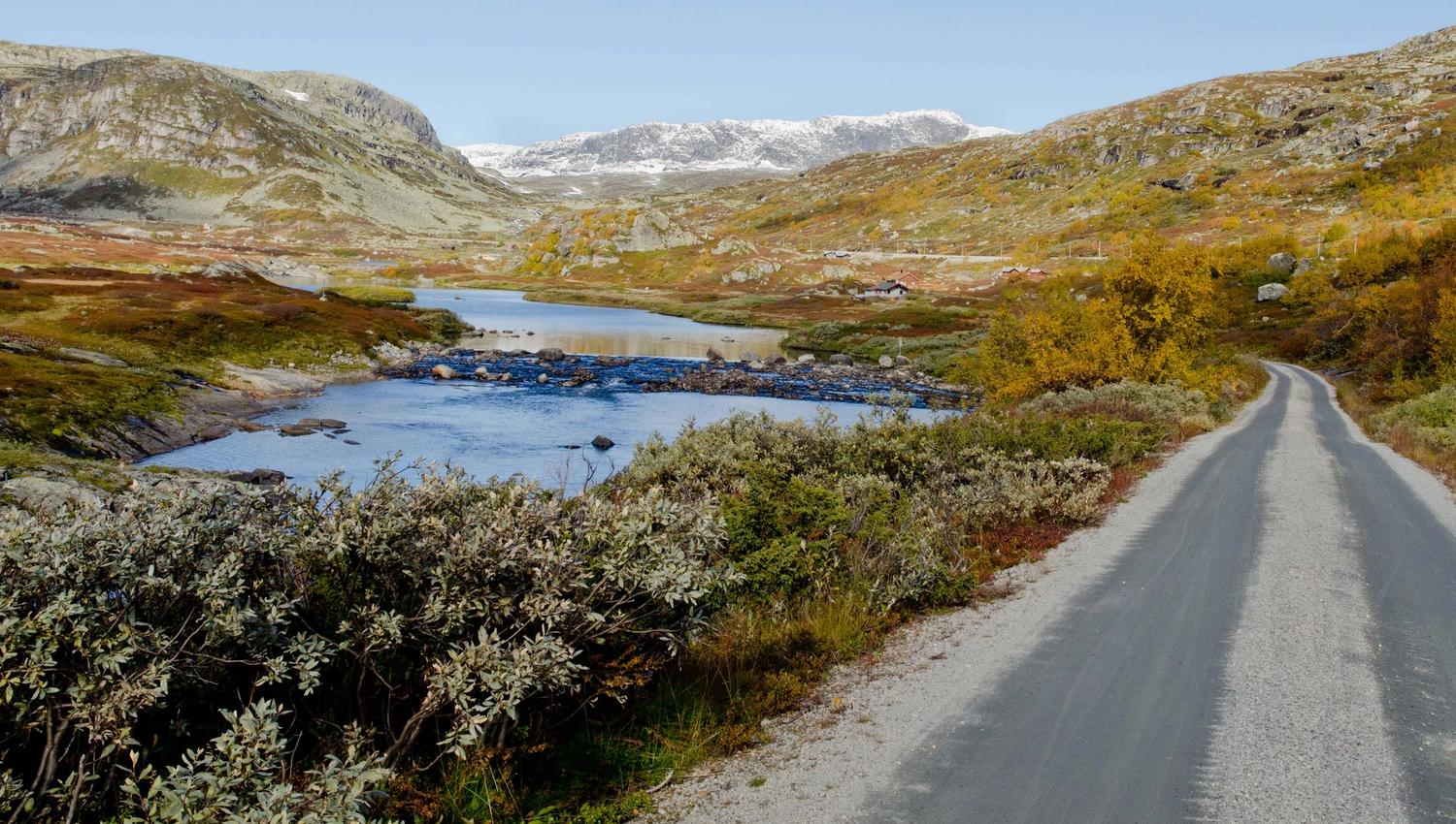 The cyclist route Rallarveien