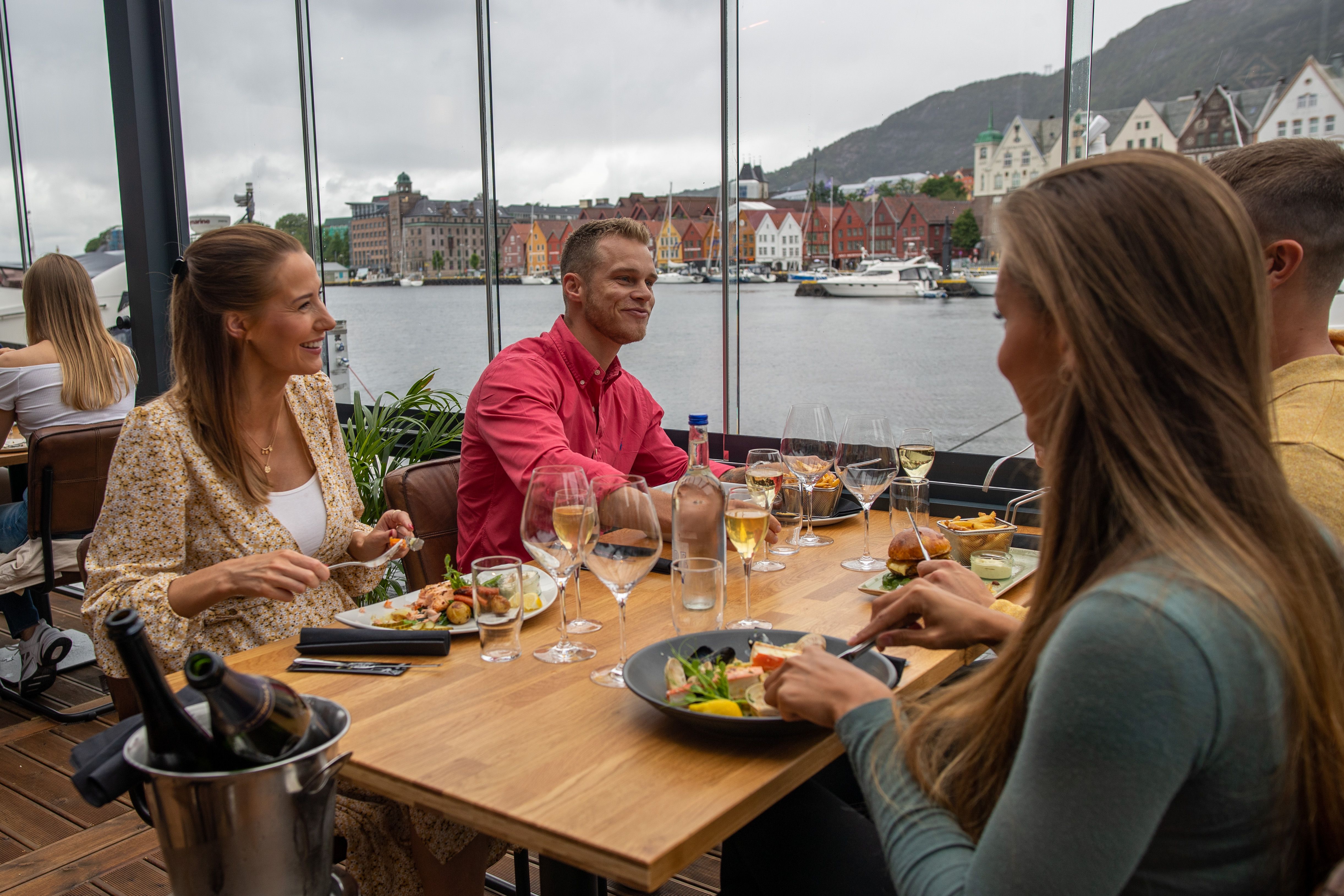 Fisketorget og Mathallen i Bergen