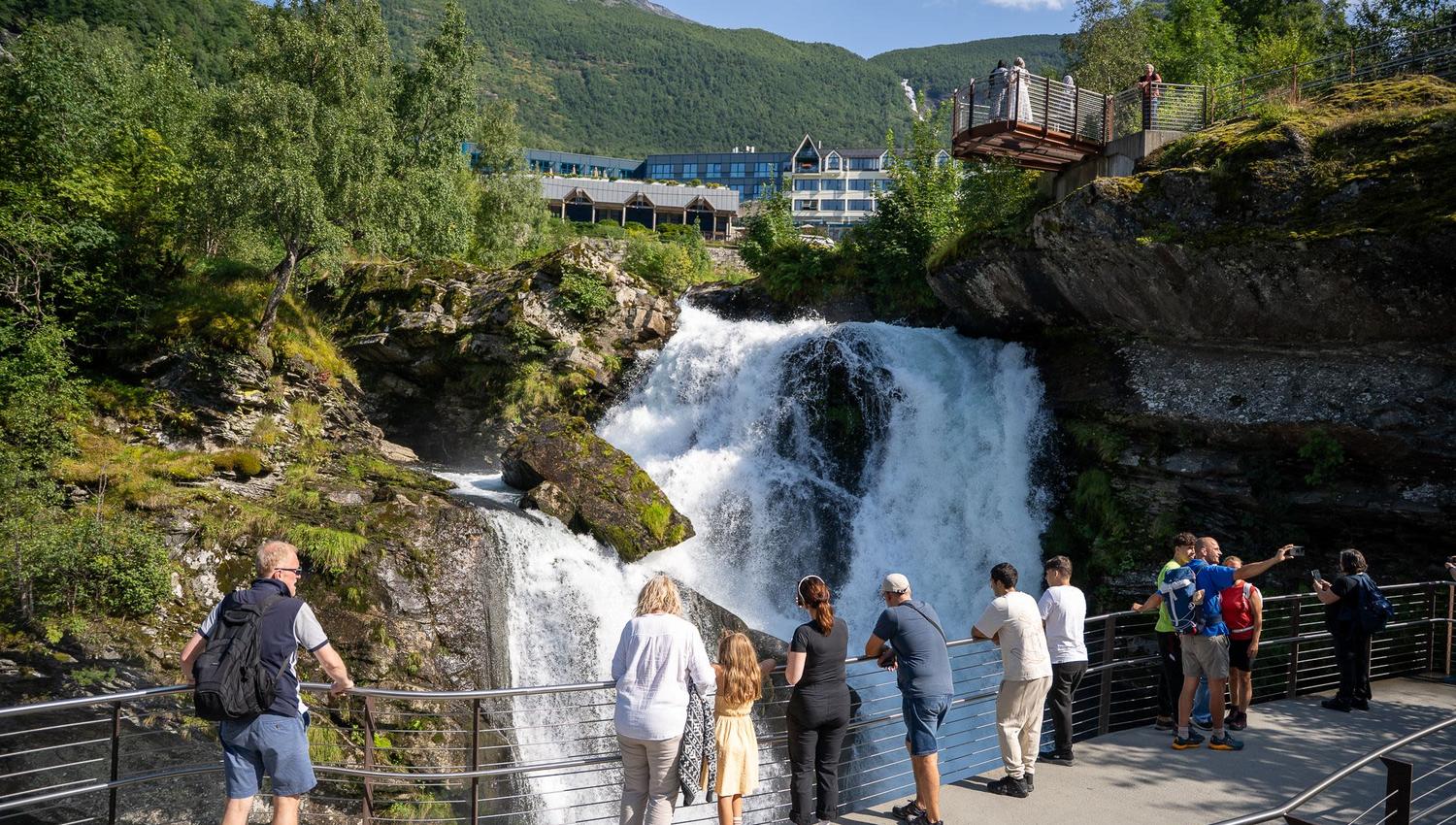 Fosseråsa i Geiranger