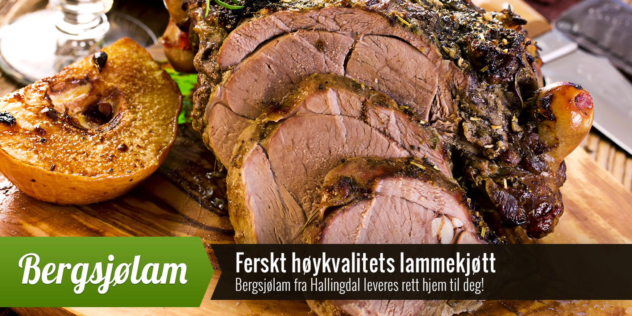 Bergsjølam fra Vats Gardsmat