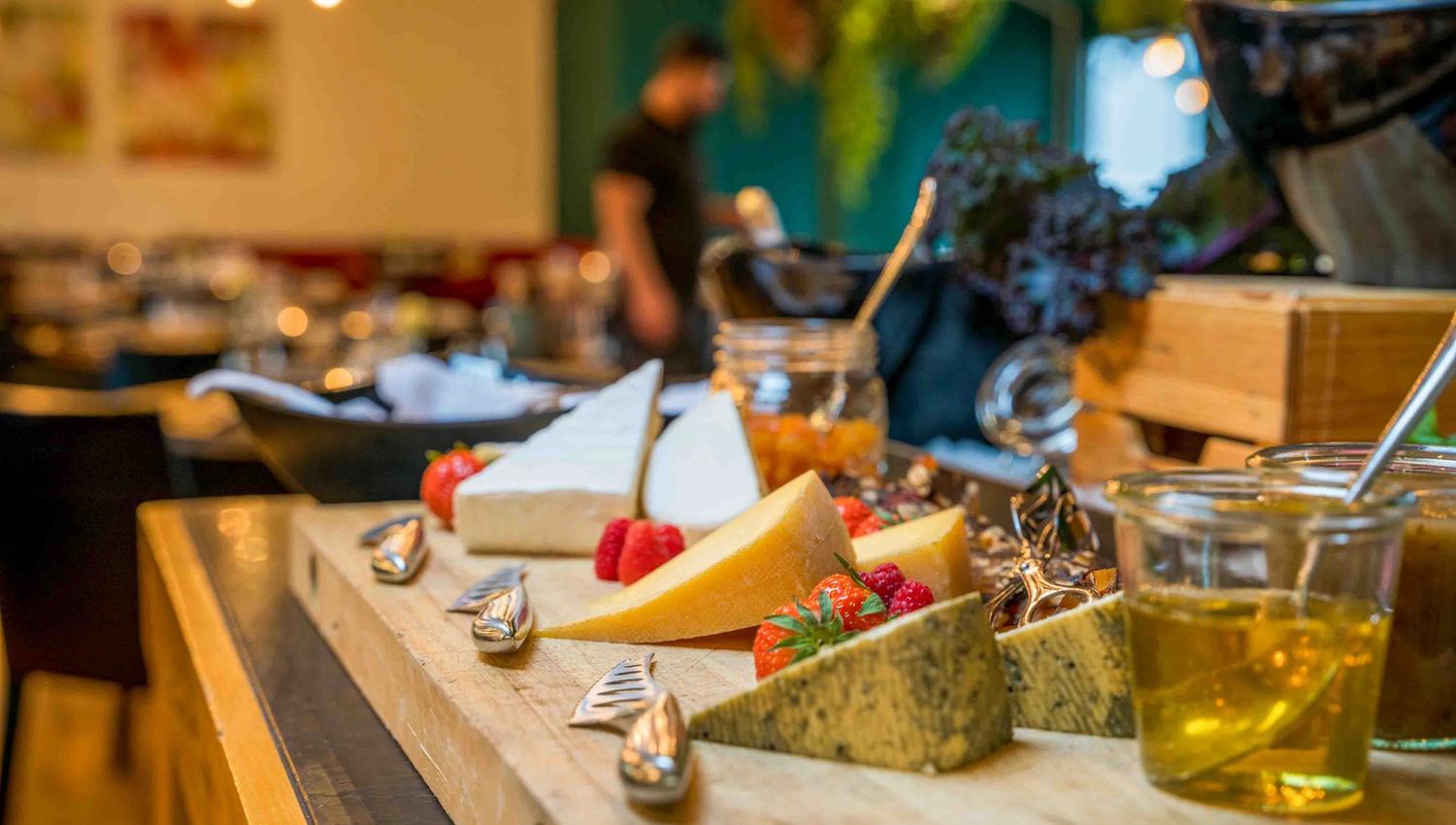 Smakfulle oster på Thorbjørnrud Hotell
