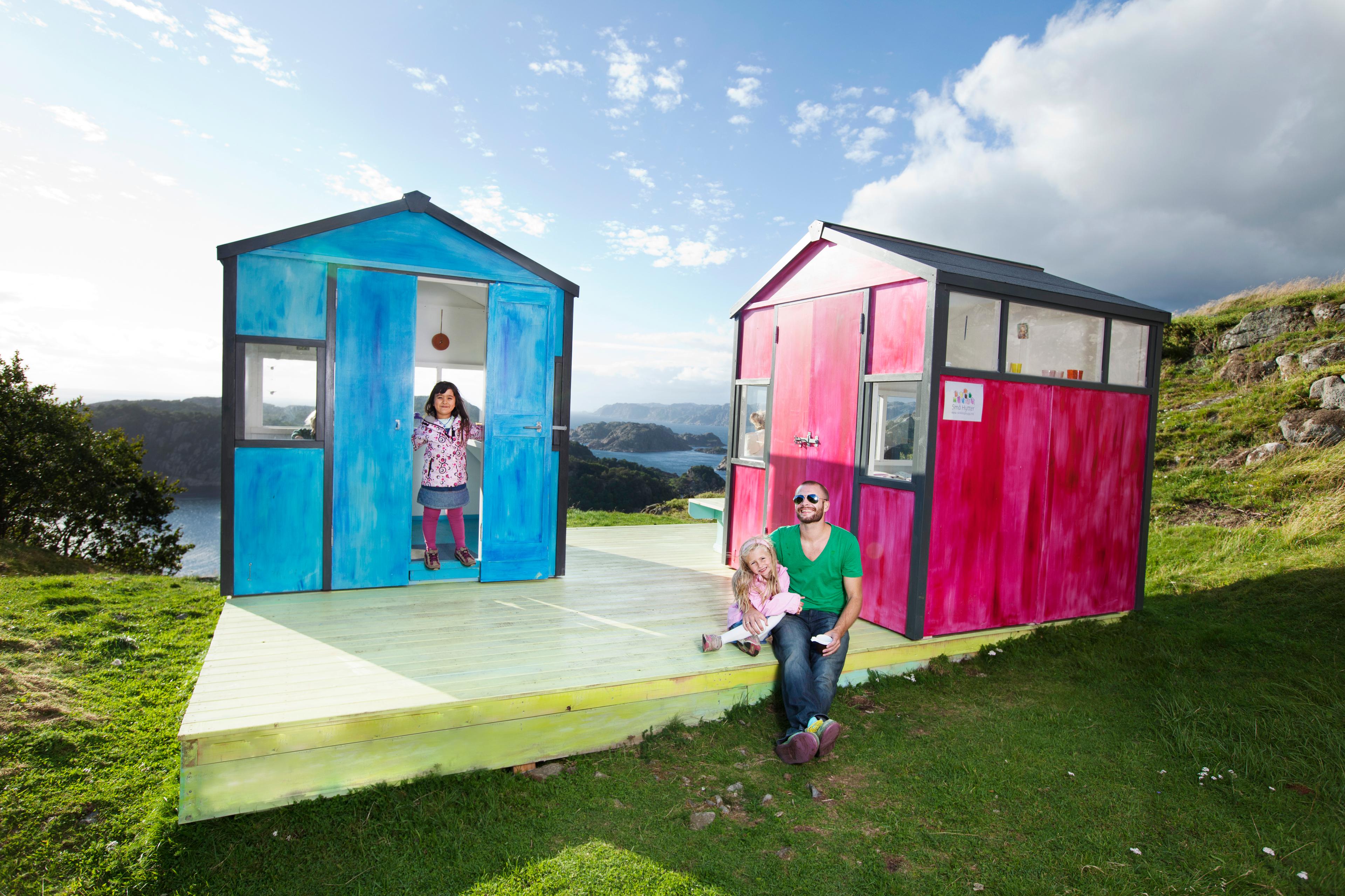 Små hytter Hågåsen, Hidra