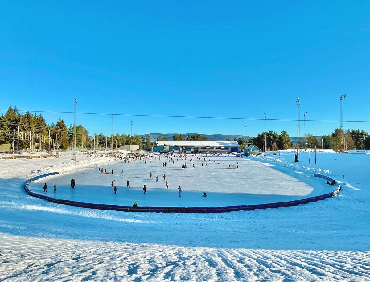 skøytebanen i Skien fritidspark