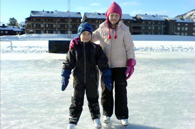 Skøytebane på Hovden