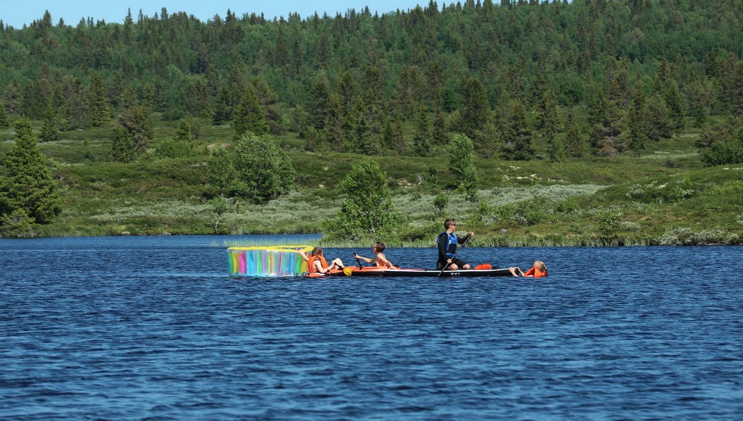 Vannaktiviteter på Golsfjellet