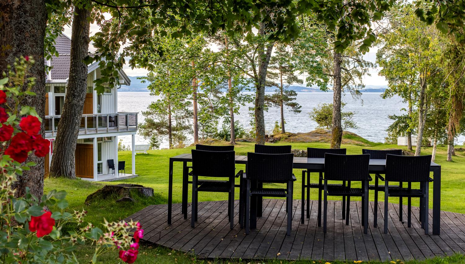 Jægtvolden Fjordhotell - in the garden