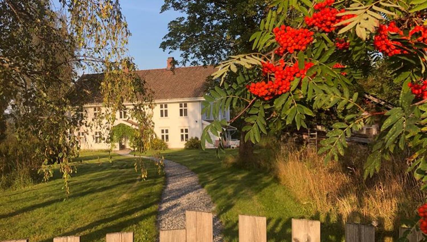 Villa Breen - the house in autumn