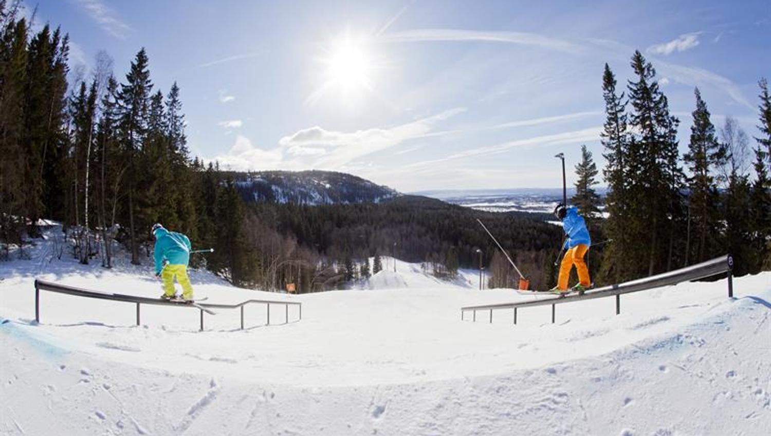 rampe for snowboard og ski