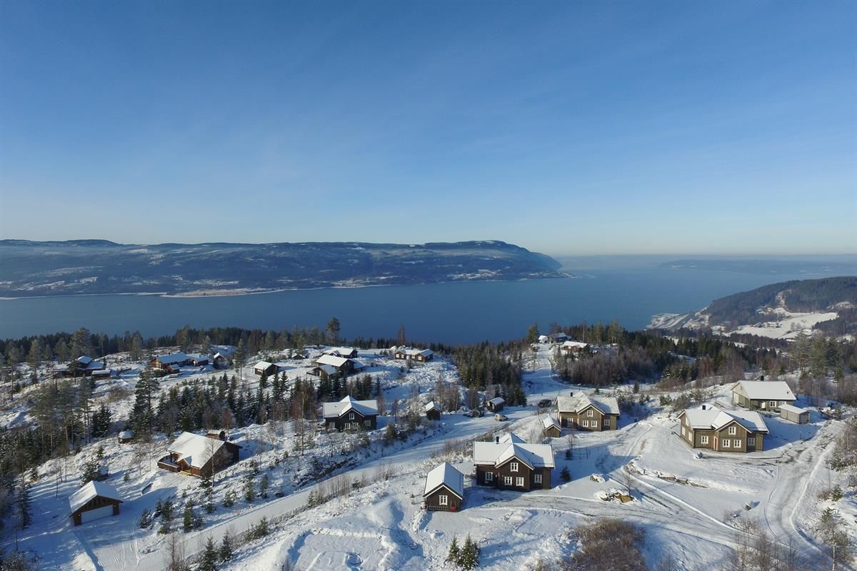 Mjøsli hytteområde vinter