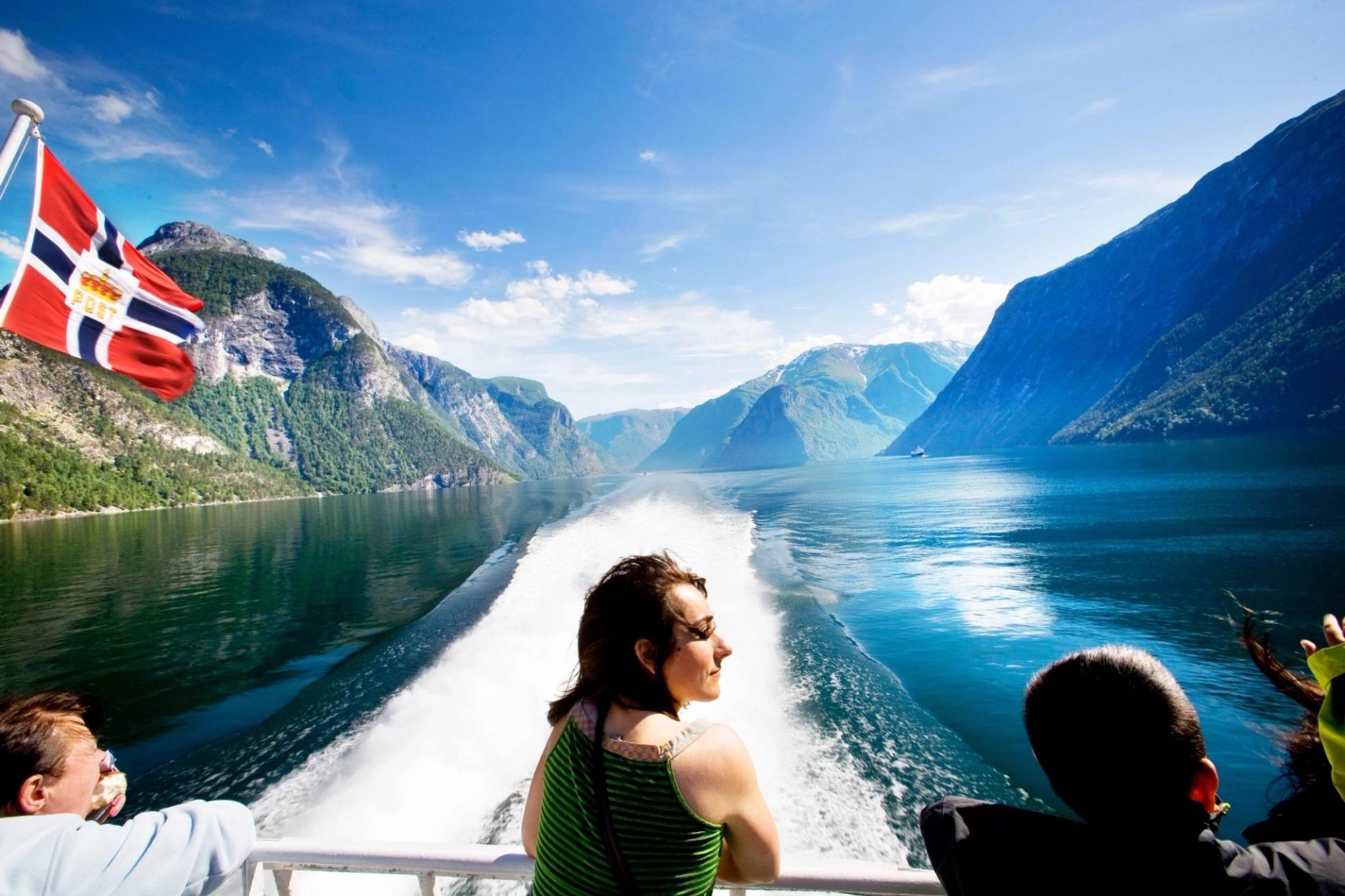Fjord cruise on the Sognefjord