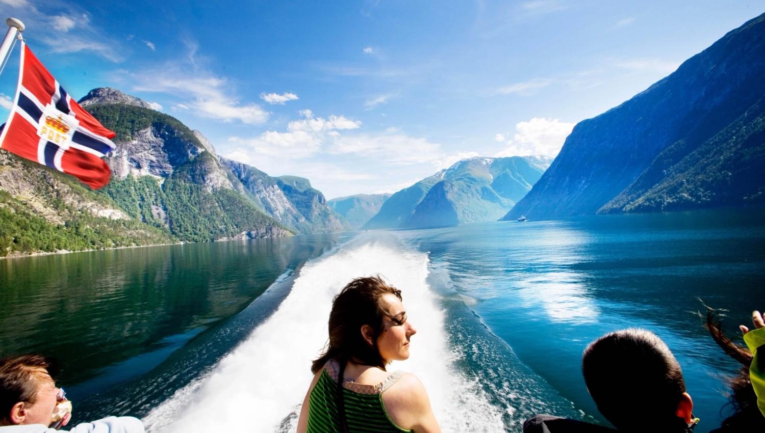 Fjord cruise on the Sognefjord