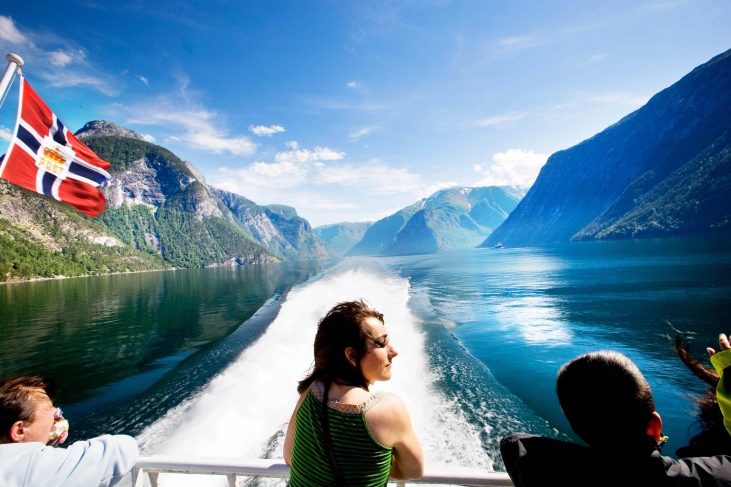 Fjord cruise on the Sognefjord