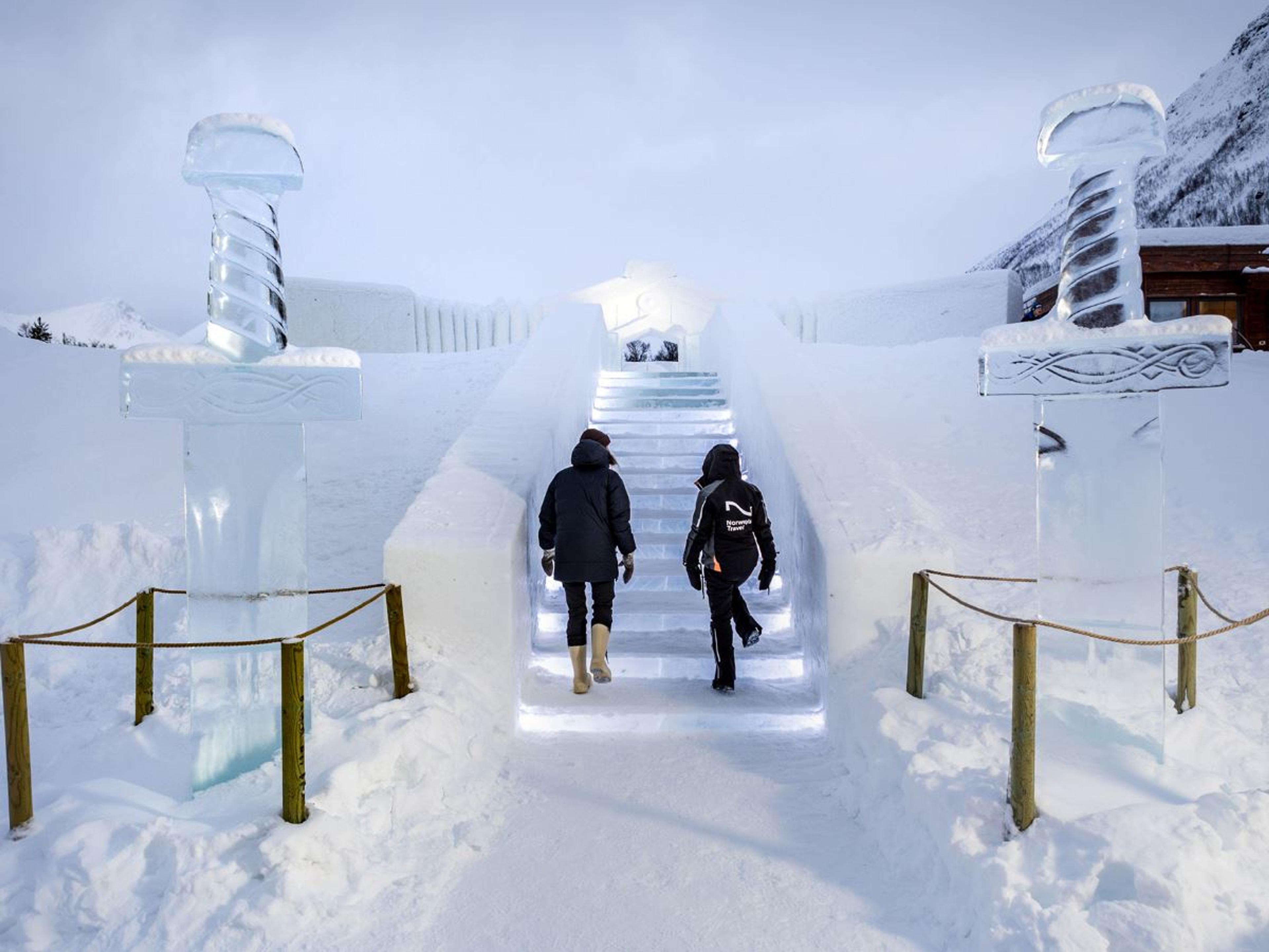 Snowshoeing & Tromsø Ice Domes Snow Park - Excluding Transport