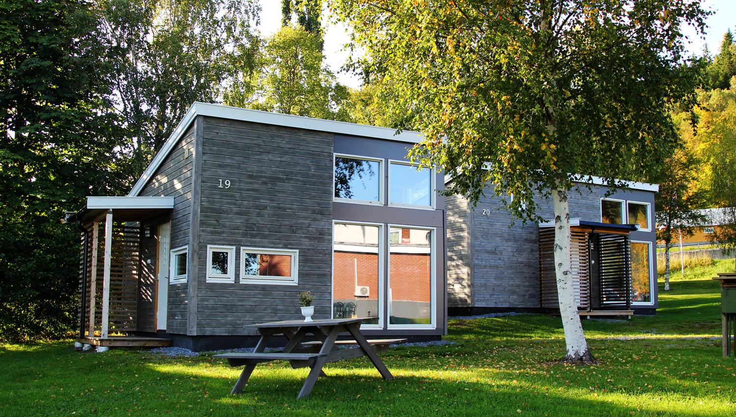 Kvam Motell og Camping - funkyies style cabins