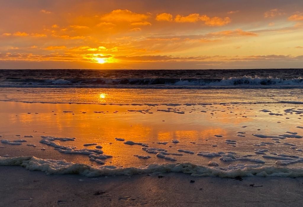 Solnedgang Nærland/Refsnes