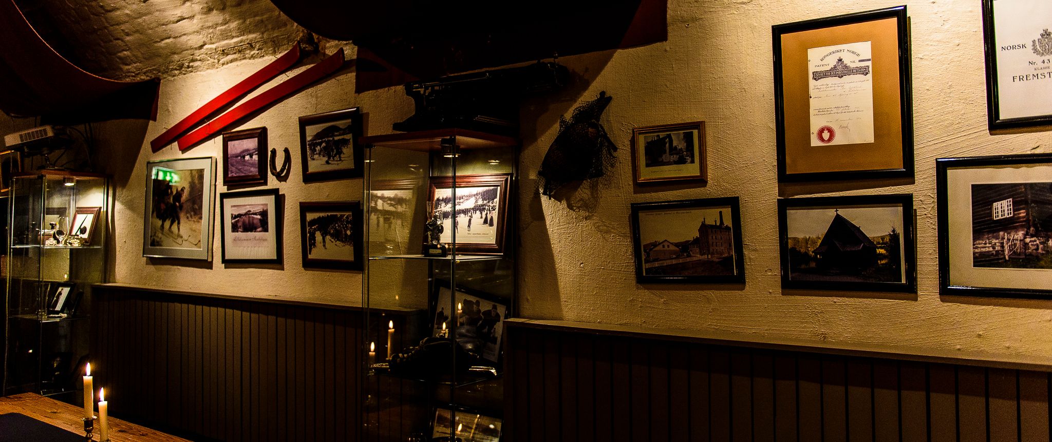History exhibition at Lillehammer Mikrobryggeri