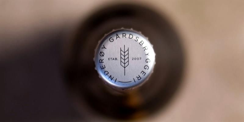 Inderøy Gårdsbryggeri, along the Golden Road - bottle top 
